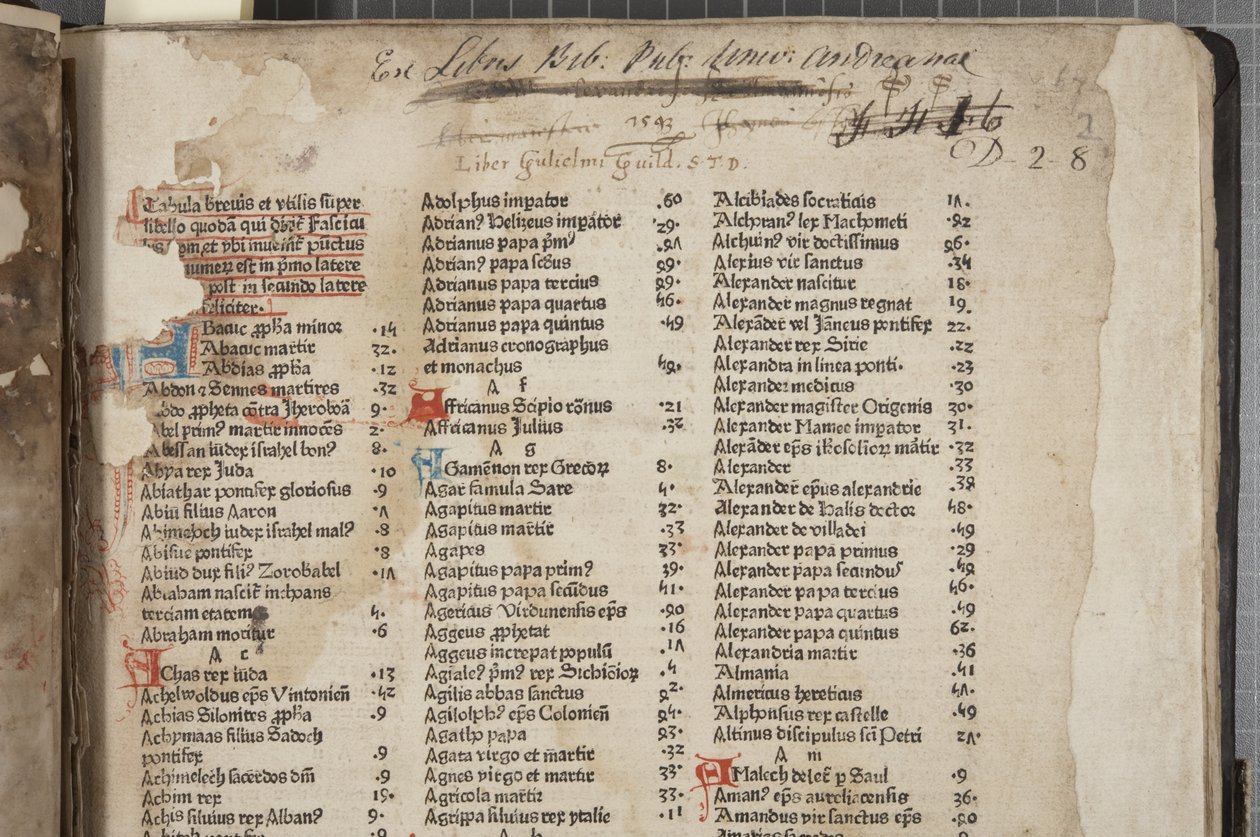 Fol 2 recto af Werner Rolevinck