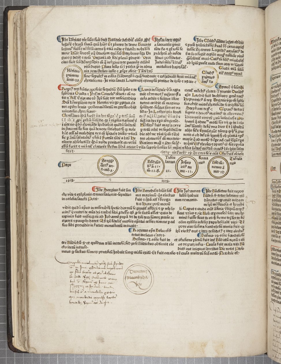 Fold 53 verso af Werner Rolevinck