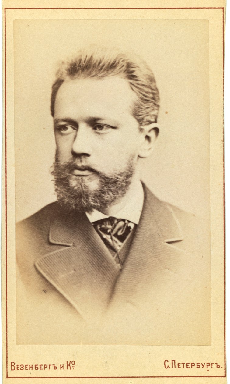 Pyotr Tchaikovsky, russisk komponist, 19. århundrede. af Wesenberg