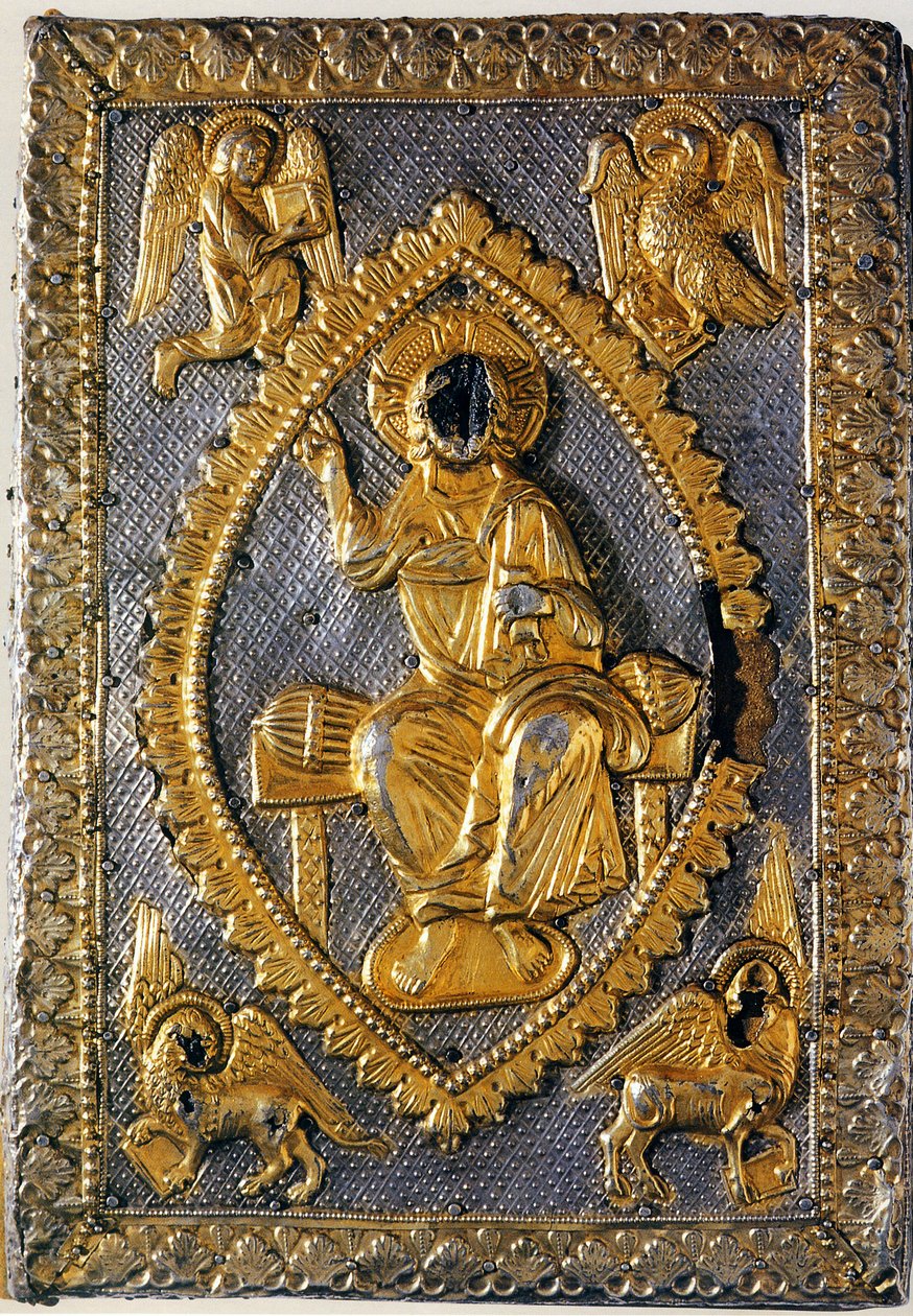 Evangeliets bog af Matilda af Canossa, 11. århundrede af West European Applied Art