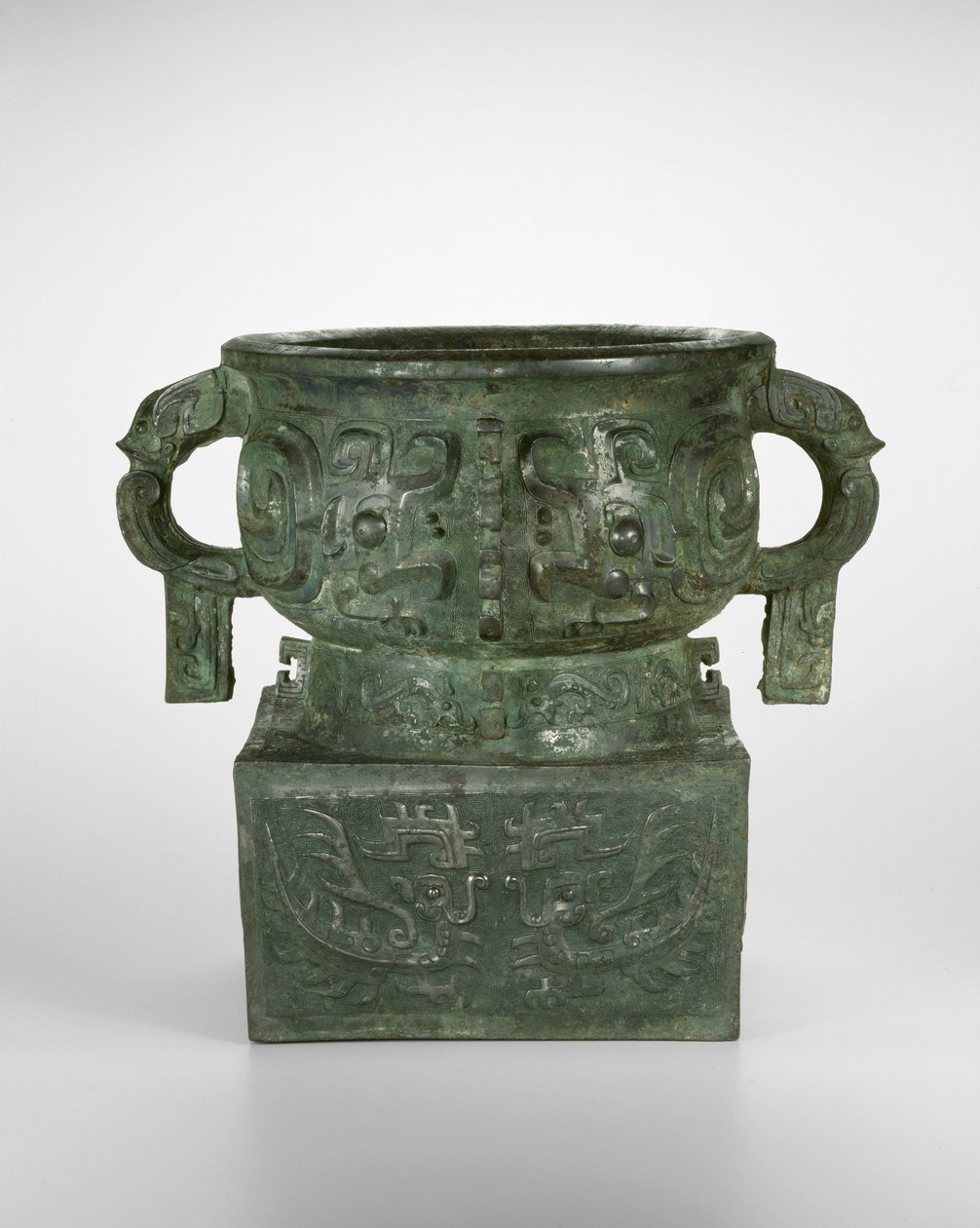 Kornbeholder af Western Zhou Dynasty Chinese School