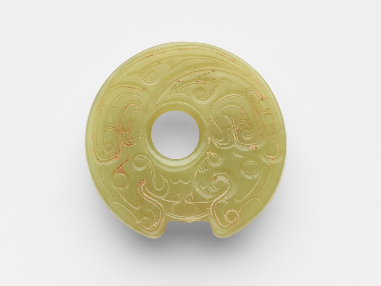 Vedhæng af Western Zhou Dynasty Chinese School