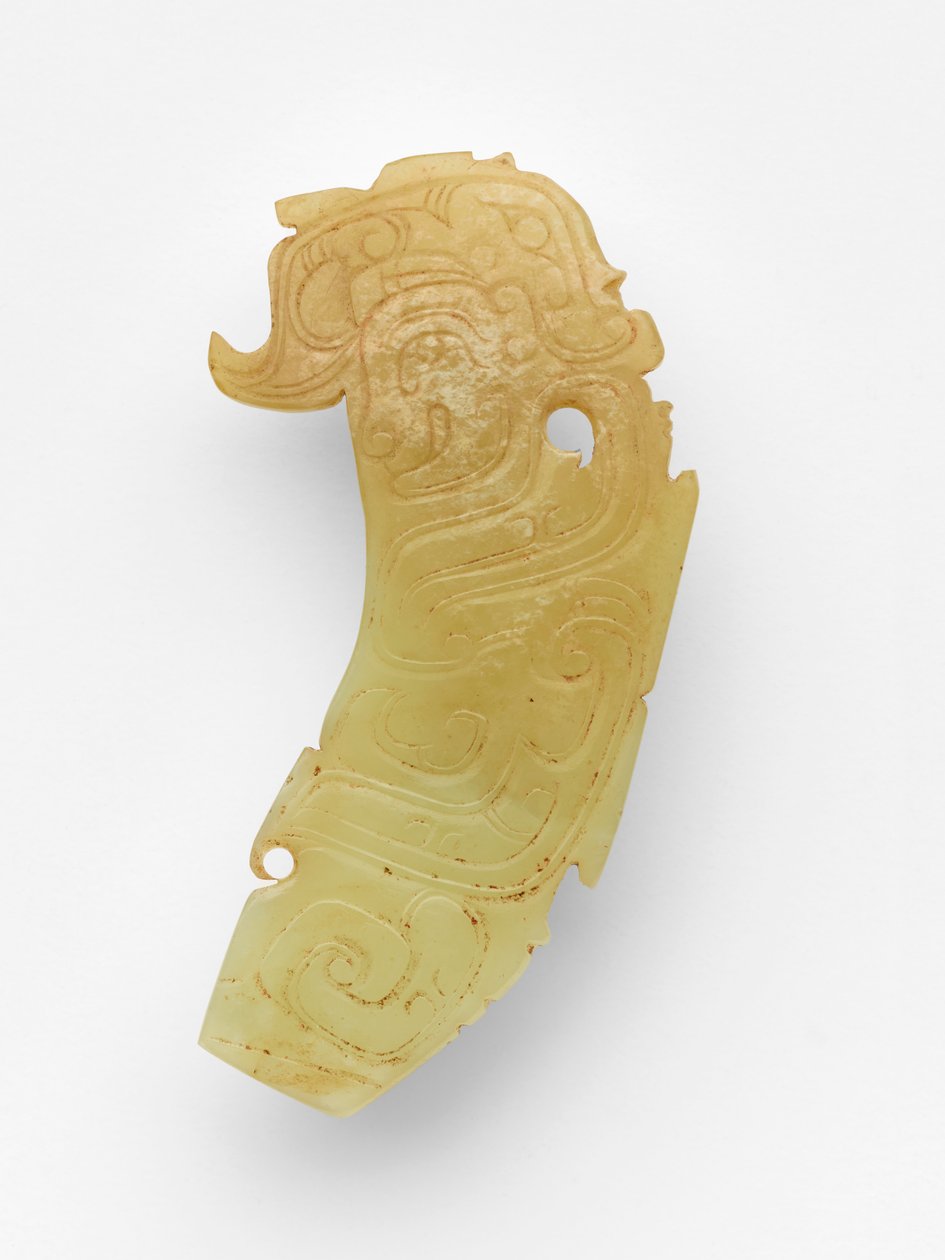 Vedhæng af Western Zhou Dynasty Chinese School