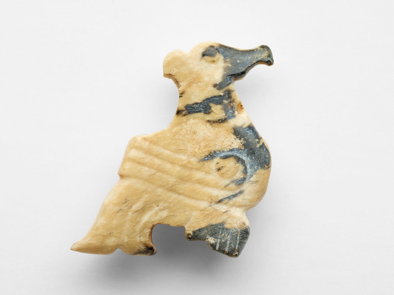Vedhæng i form af en fugl, ca.1300-1050 f.Kr af Western Zhou Dynasty Chinese School