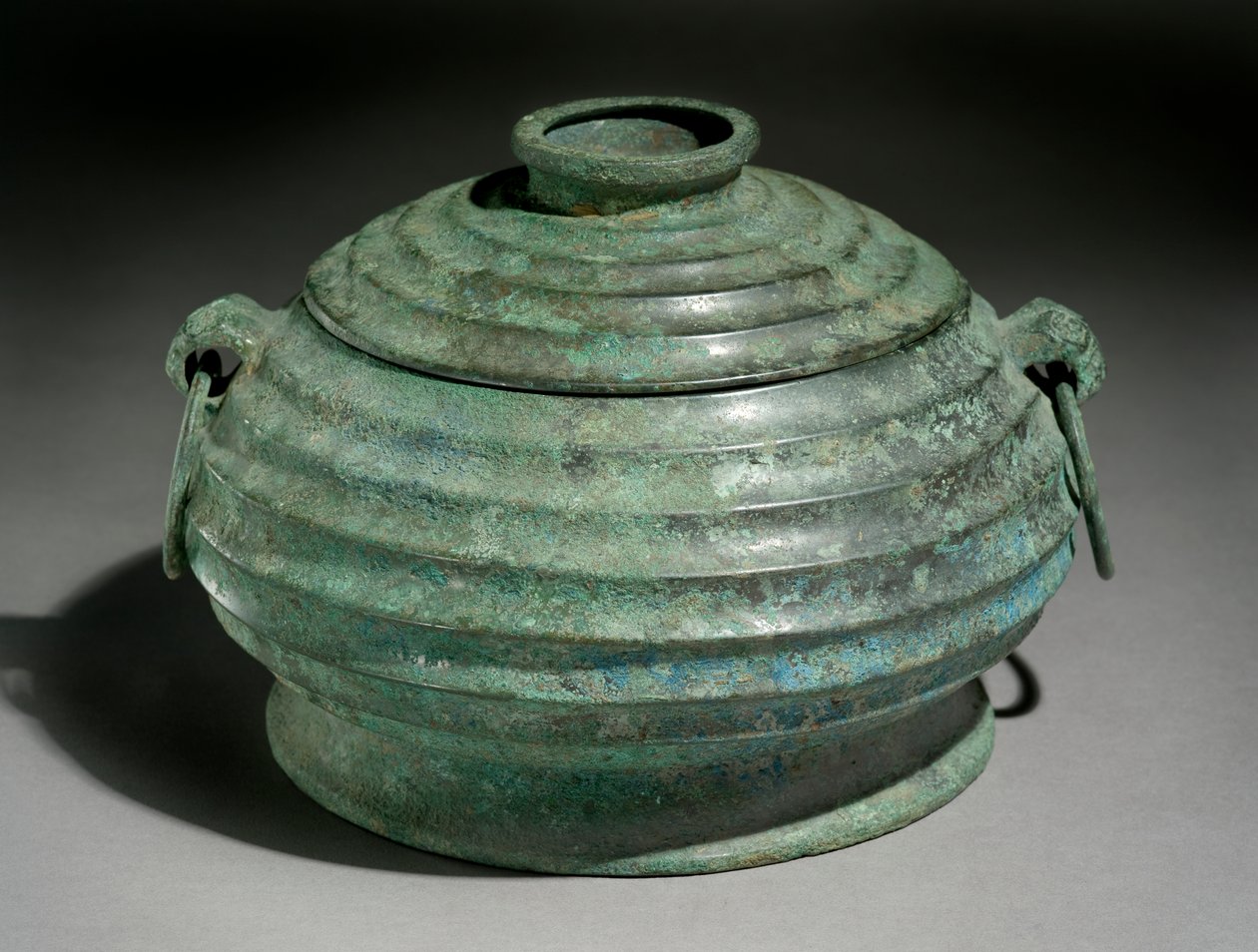Rituel madkar eller gui (bronze) af Western Zhou Dynasty Chinese School