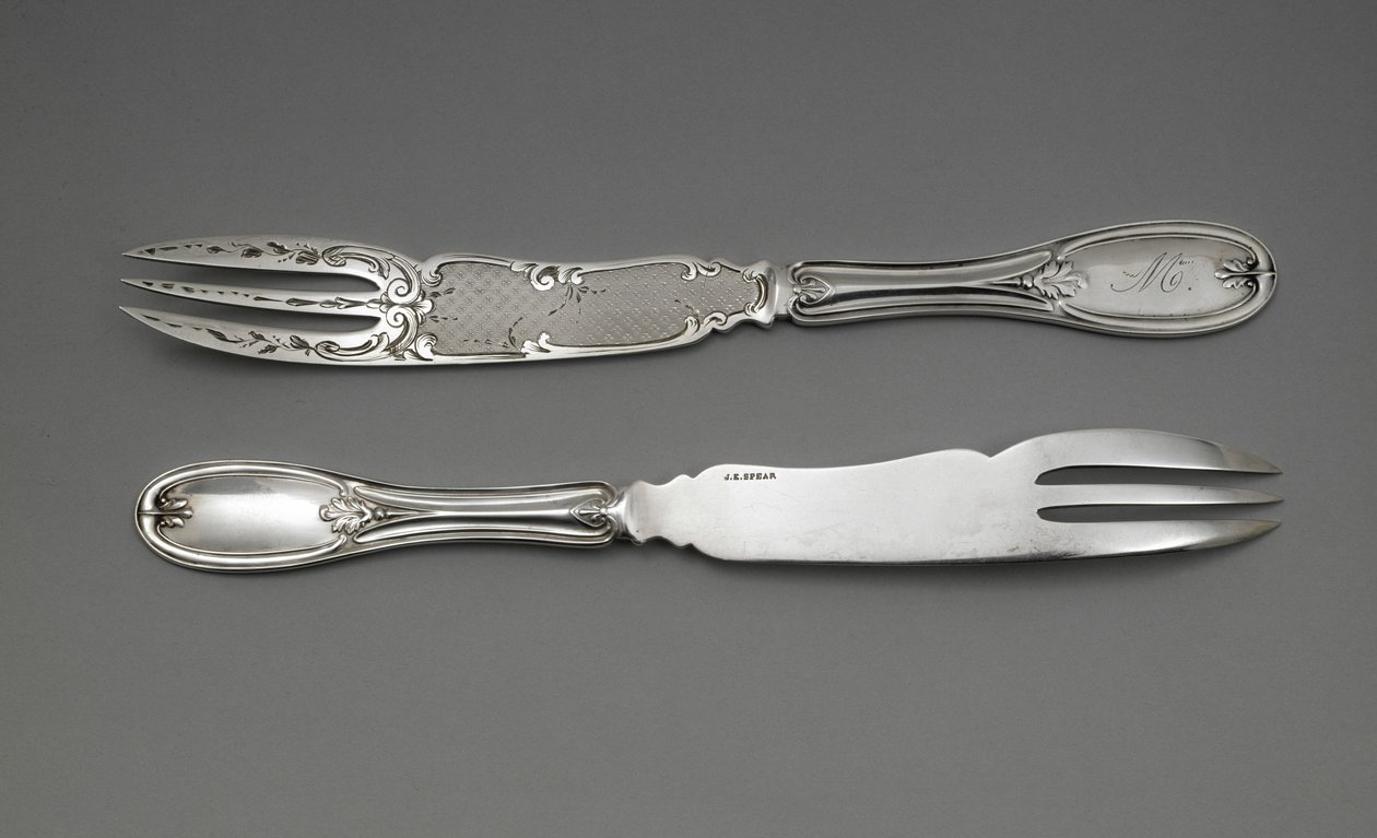 Melon Forks af Whiting Manufacturing Company (attr. to)