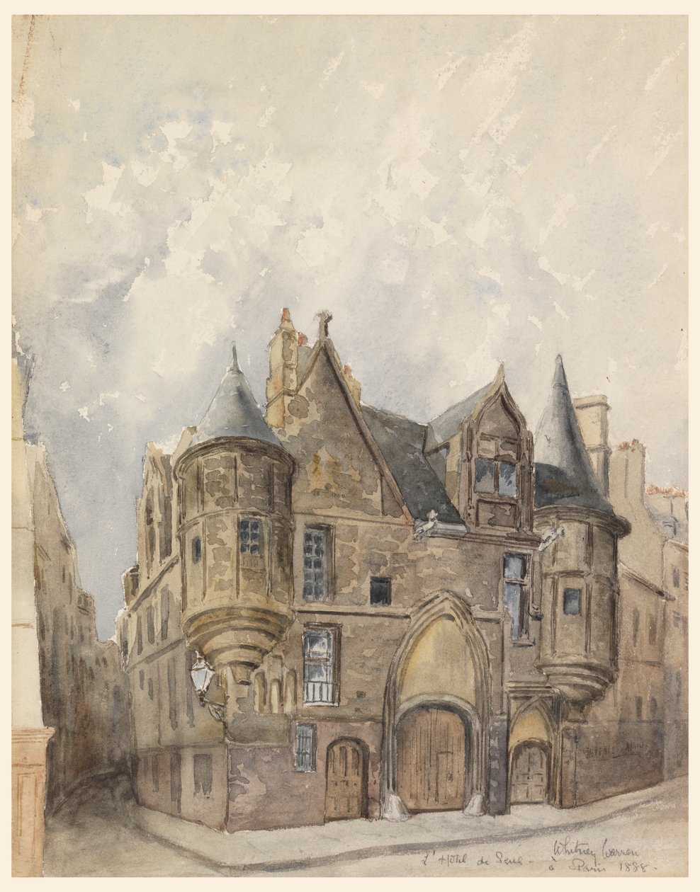 Hotel de Sens, Paris af Whitney Warren Jr.
