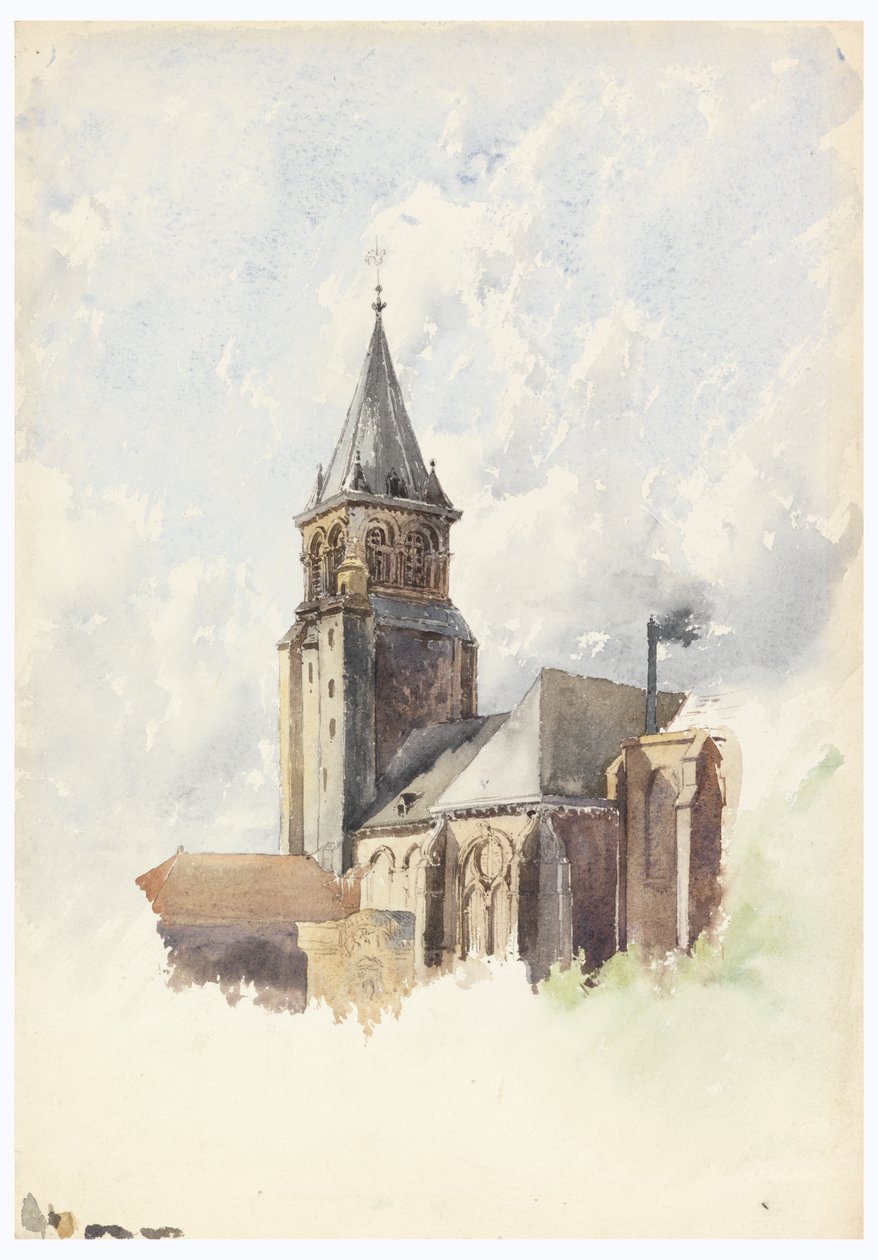 Saint Germain-des-Pres, Paris af Whitney Warren Jr.