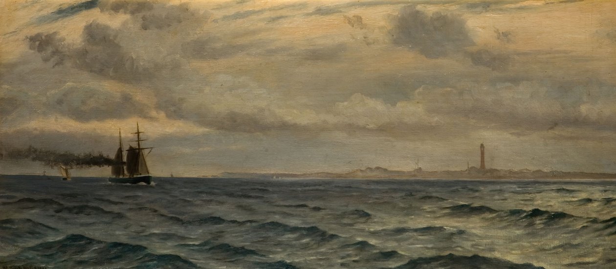 Ud for Skagerrak, 1884. af Whitworth Wallis