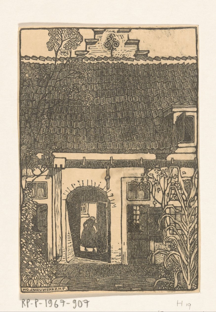 Brouwershofje i Haarlem Hofje i Haarlem (original titel) af Wijnand Otto Jan Nieuwenkamp