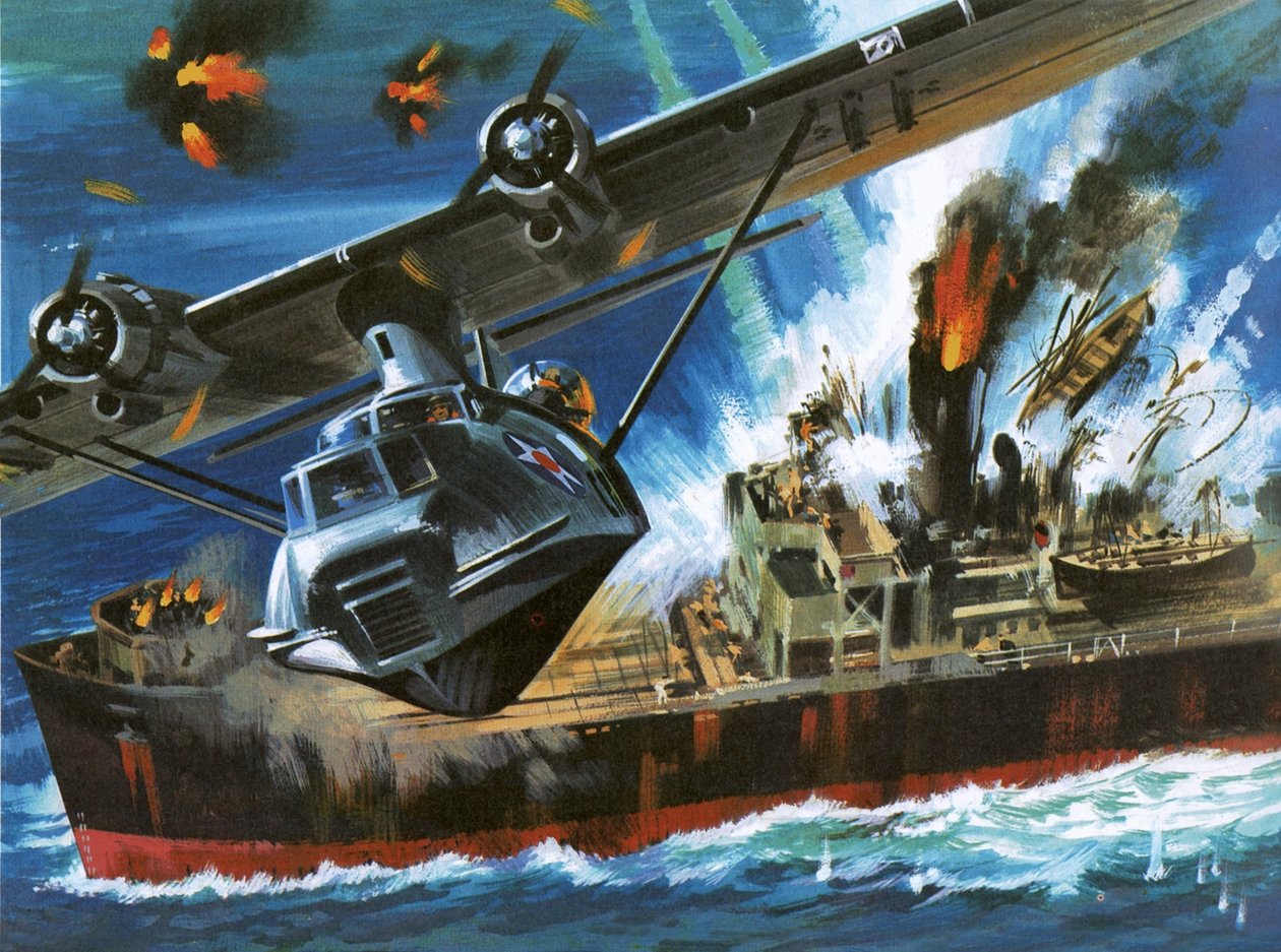 Konsolideret PBY Catalina af Wilf (20th century) Hardy