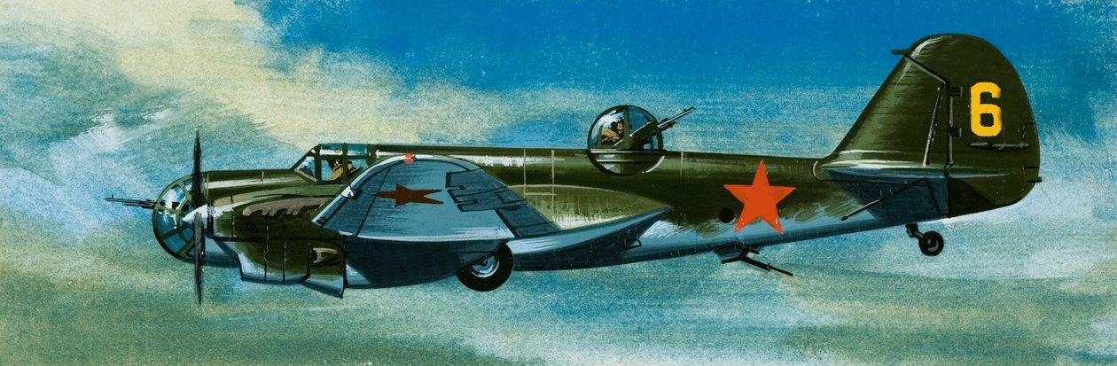 Ind i det blå: Russiske fly fra Anden Verdenskrig af Wilf (20th century) Hardy