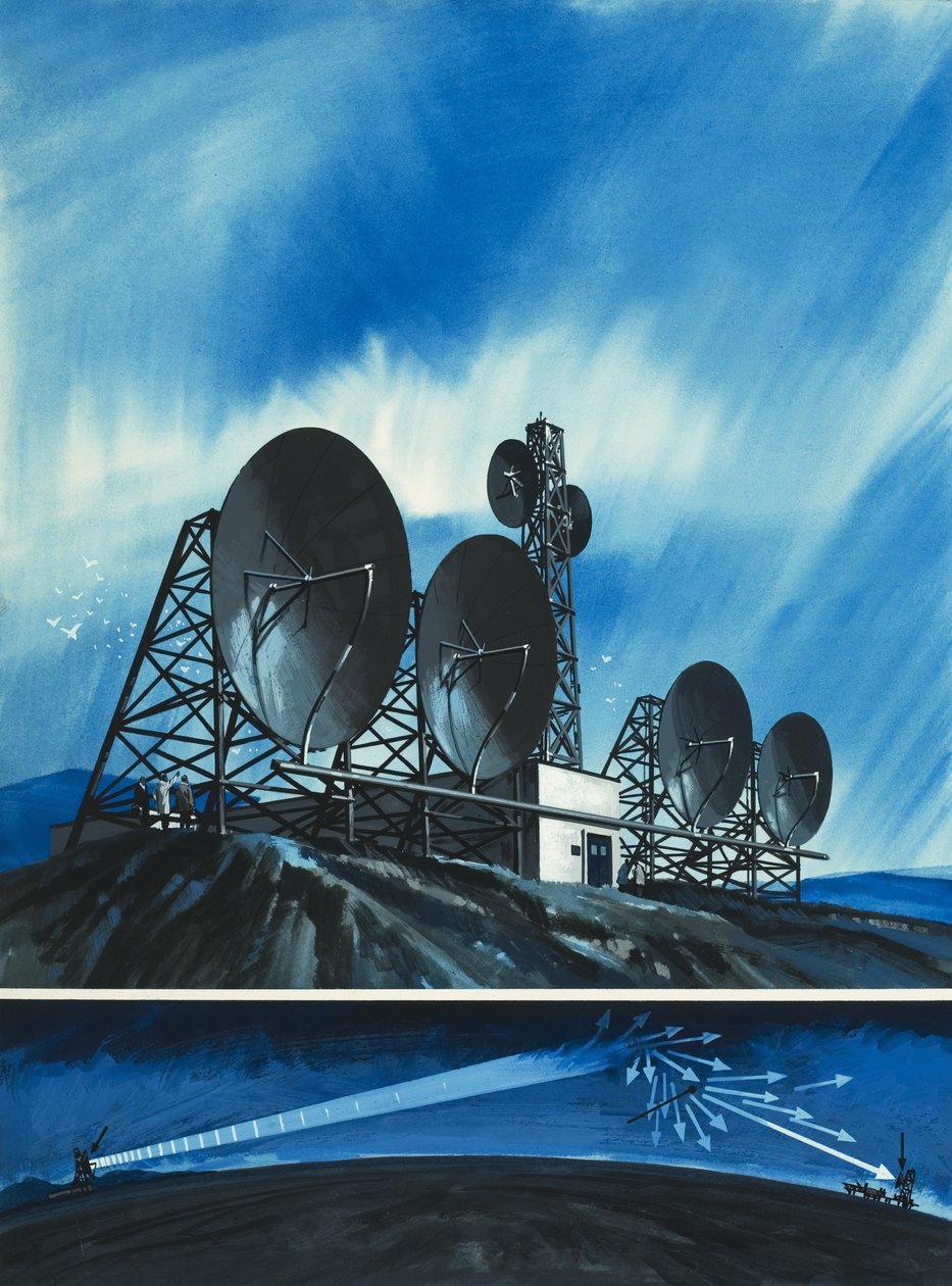 Videnskabelig undersøgelse: Radioforbindelser rundt om i verden af Wilf (20th century) Hardy