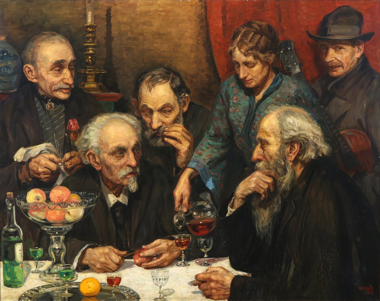 Kunstnerkomsammen af Wilfred Glud