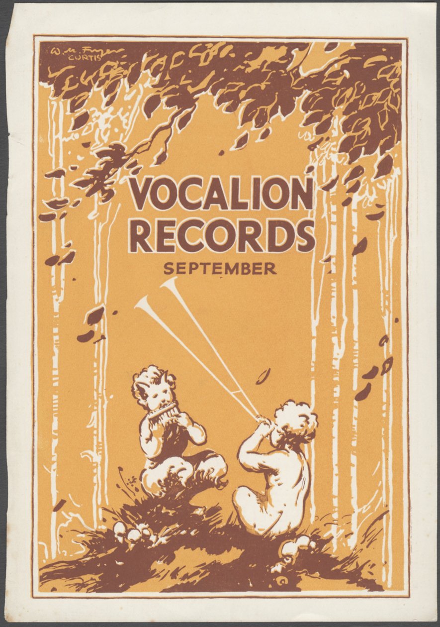 Vocalion Records Bulletin, 1920