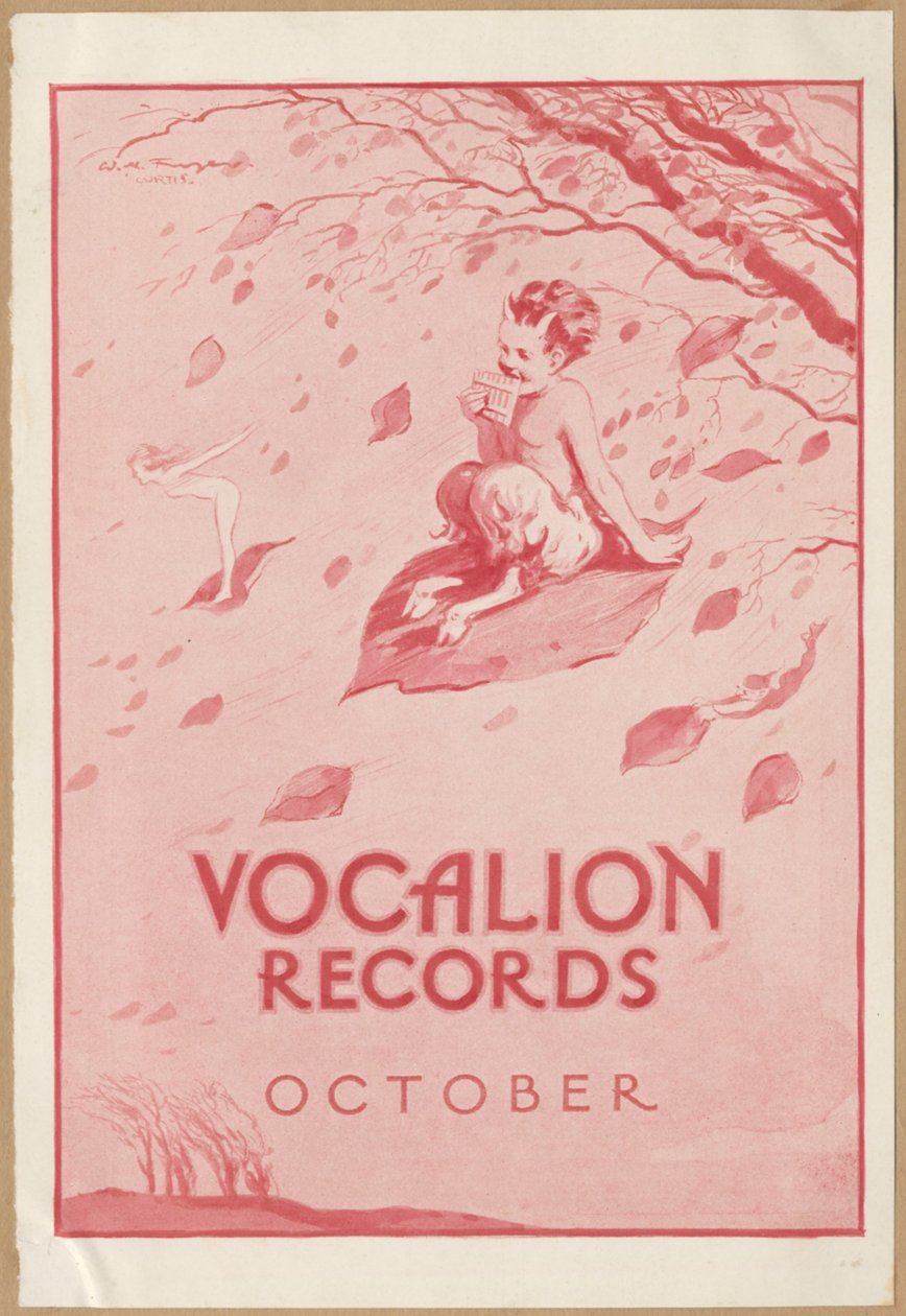 Vocalion Records Bulletin, 1920