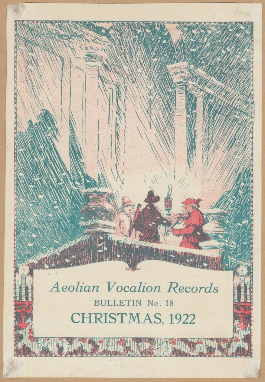 Vocalion Records Bulletin, jul, 1922 af Wilfred Fryer, Curtis Advertising Agency