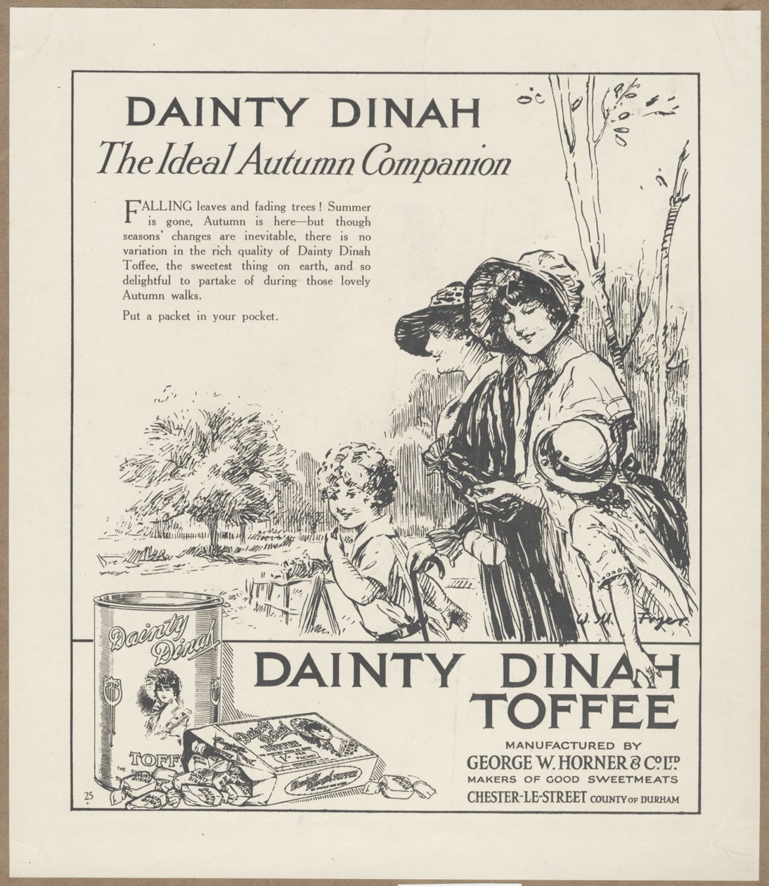 Dainty Dinah Toffee, ca. 1920 af Wilfred Fryer
