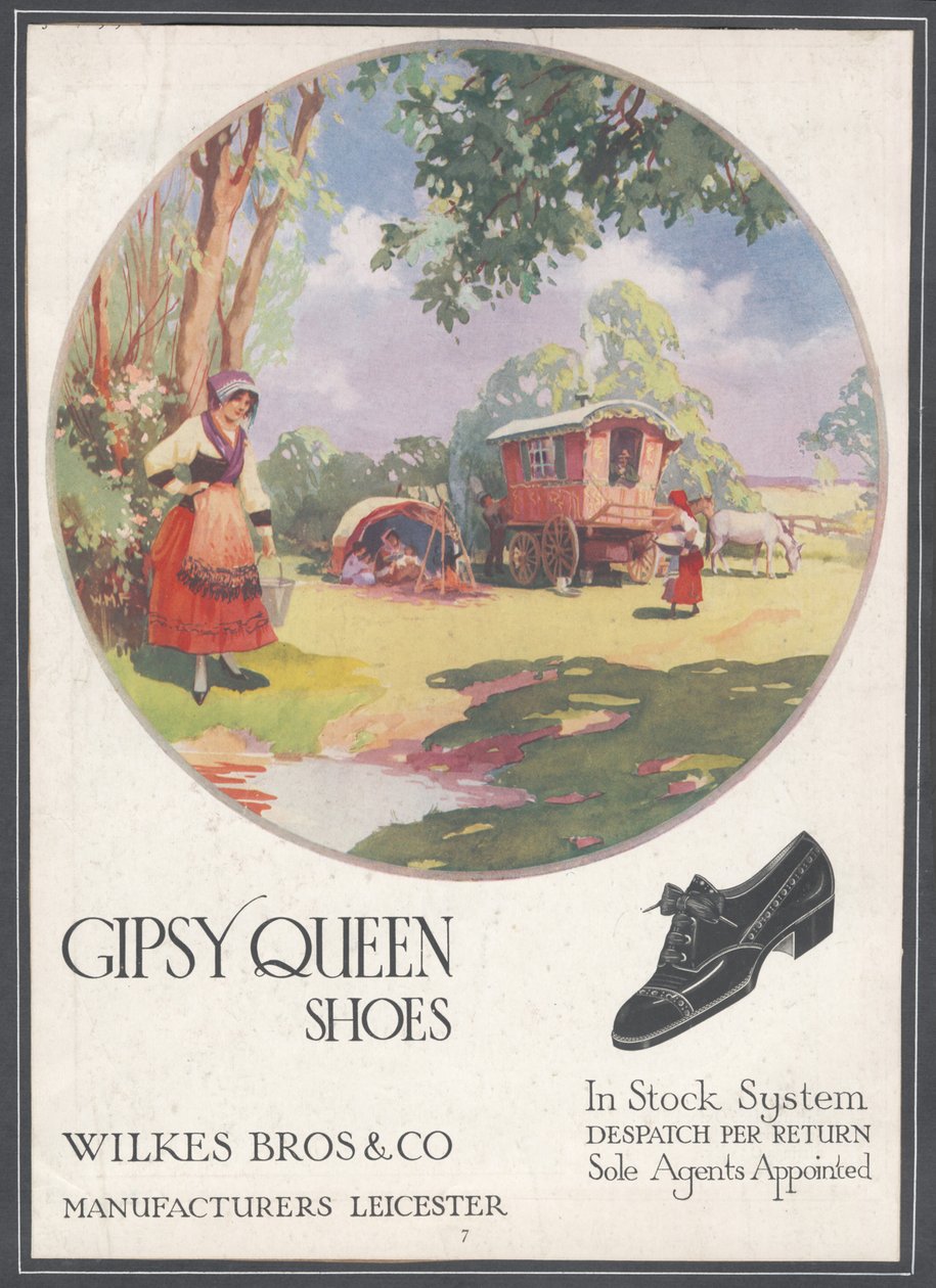 Gipsy Queen Shoes, c1920