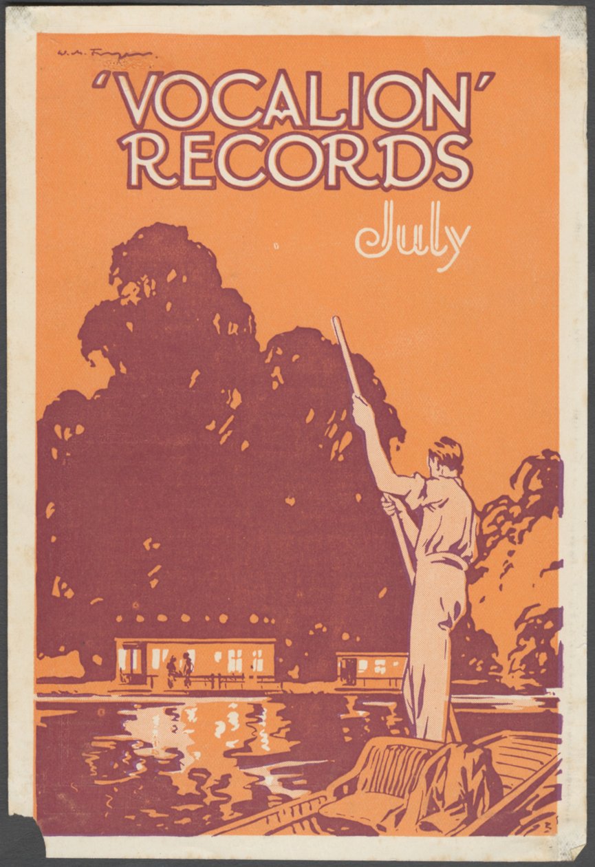 Vocalion Records Bulletin, 1920