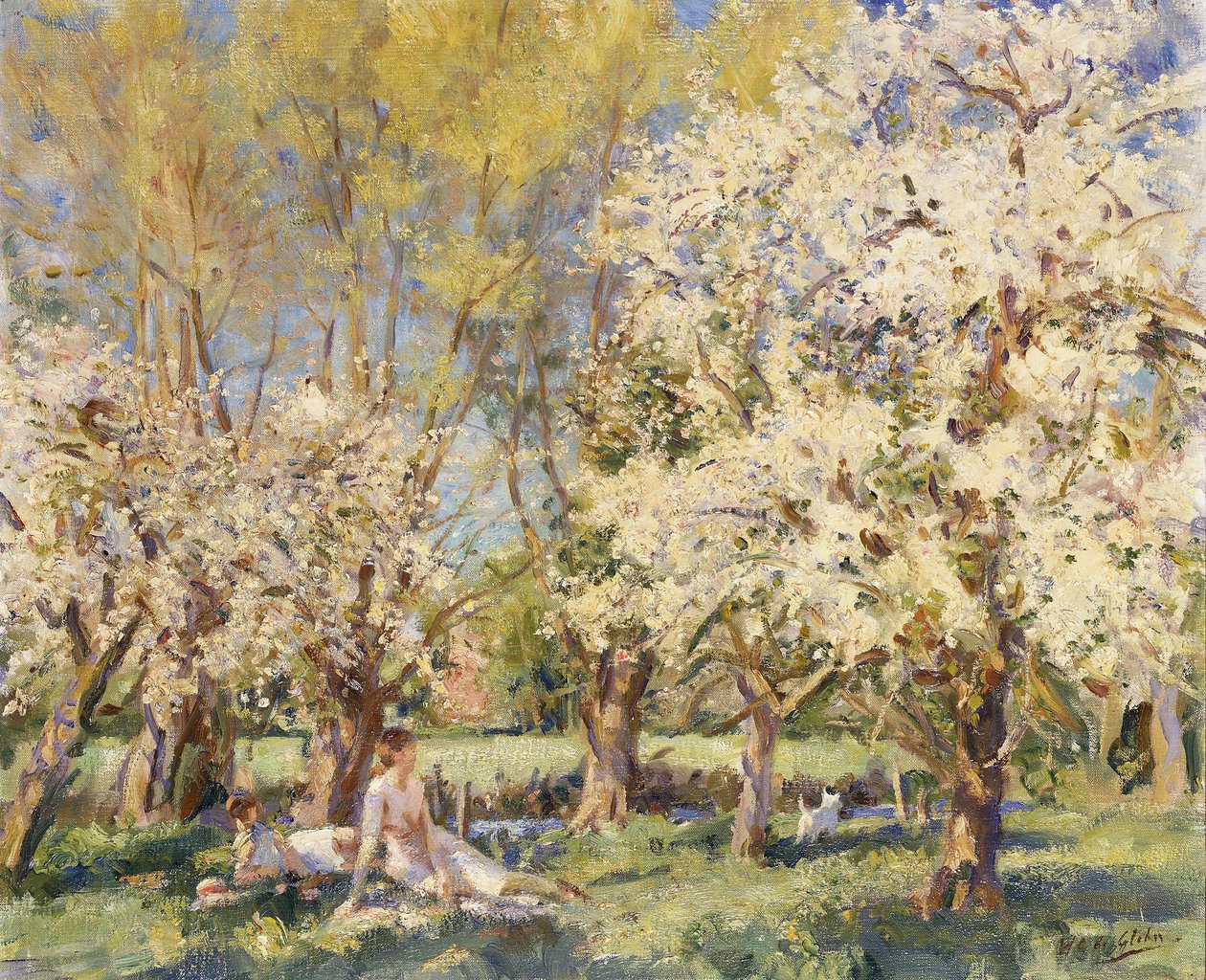 Den glædelige maj måned af Wilfred Gabriel de Glehn