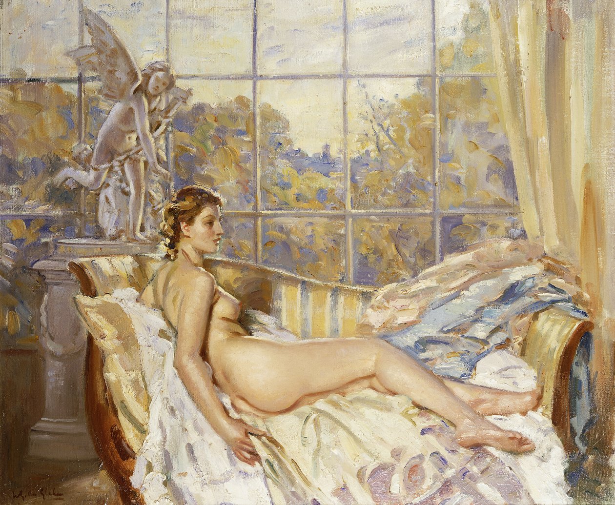 Den bevingede dreng af Wilfred Gabriel de Glehn