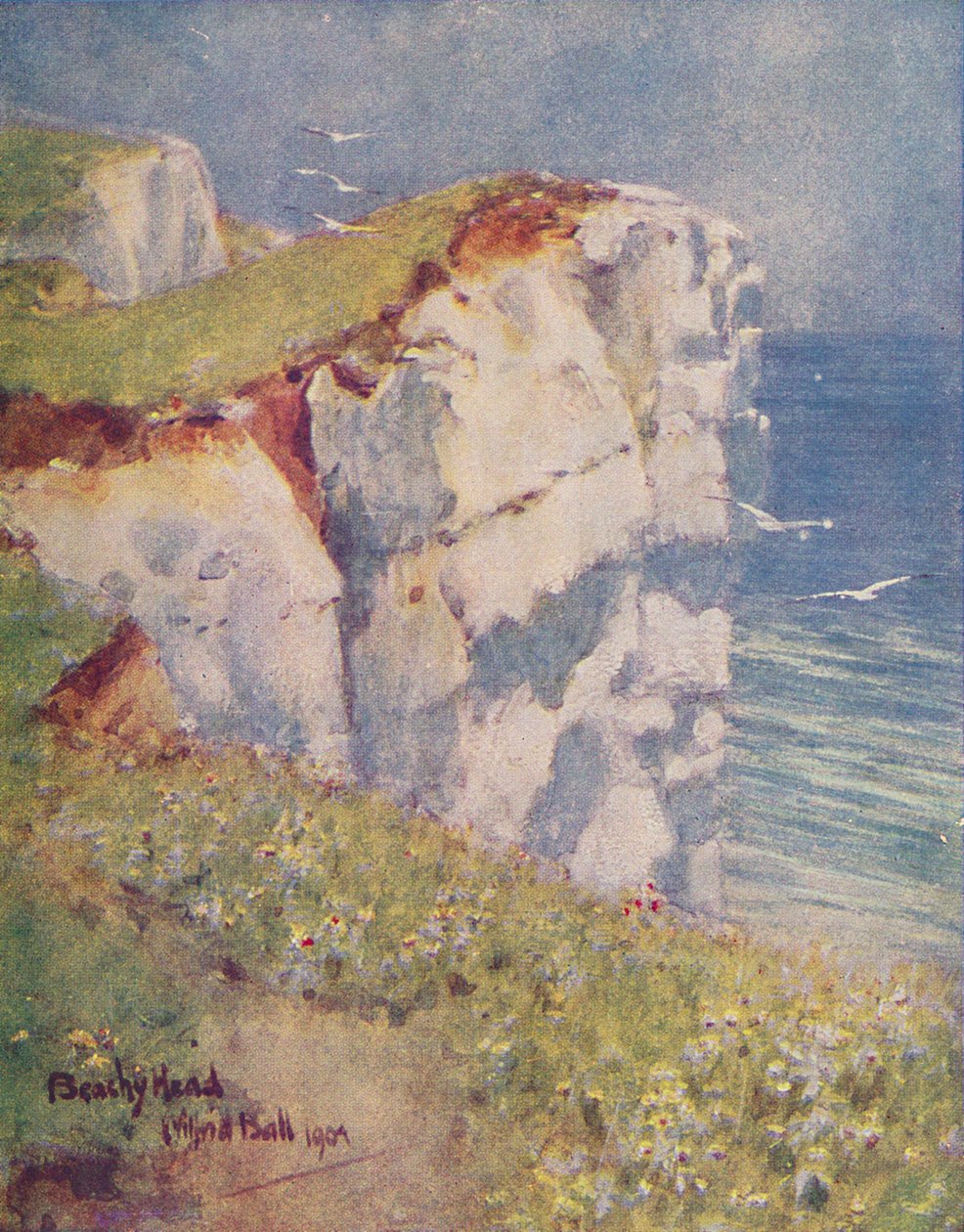Beachy Head, 1910 af Wilfrid Williams Ball