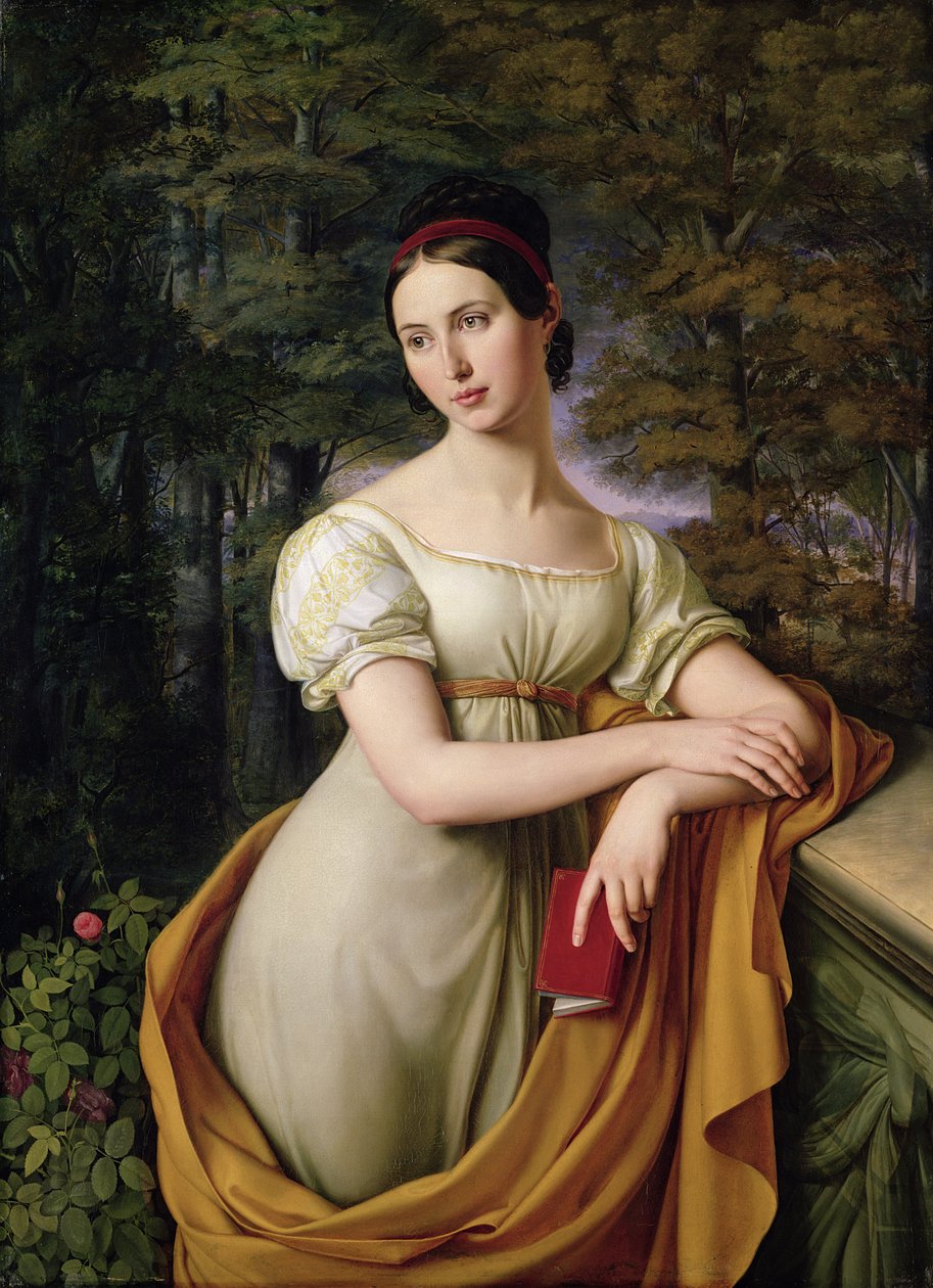 Agnes Rauch (1804-81), 1825 af Friedrich Wilhelm von Schadow