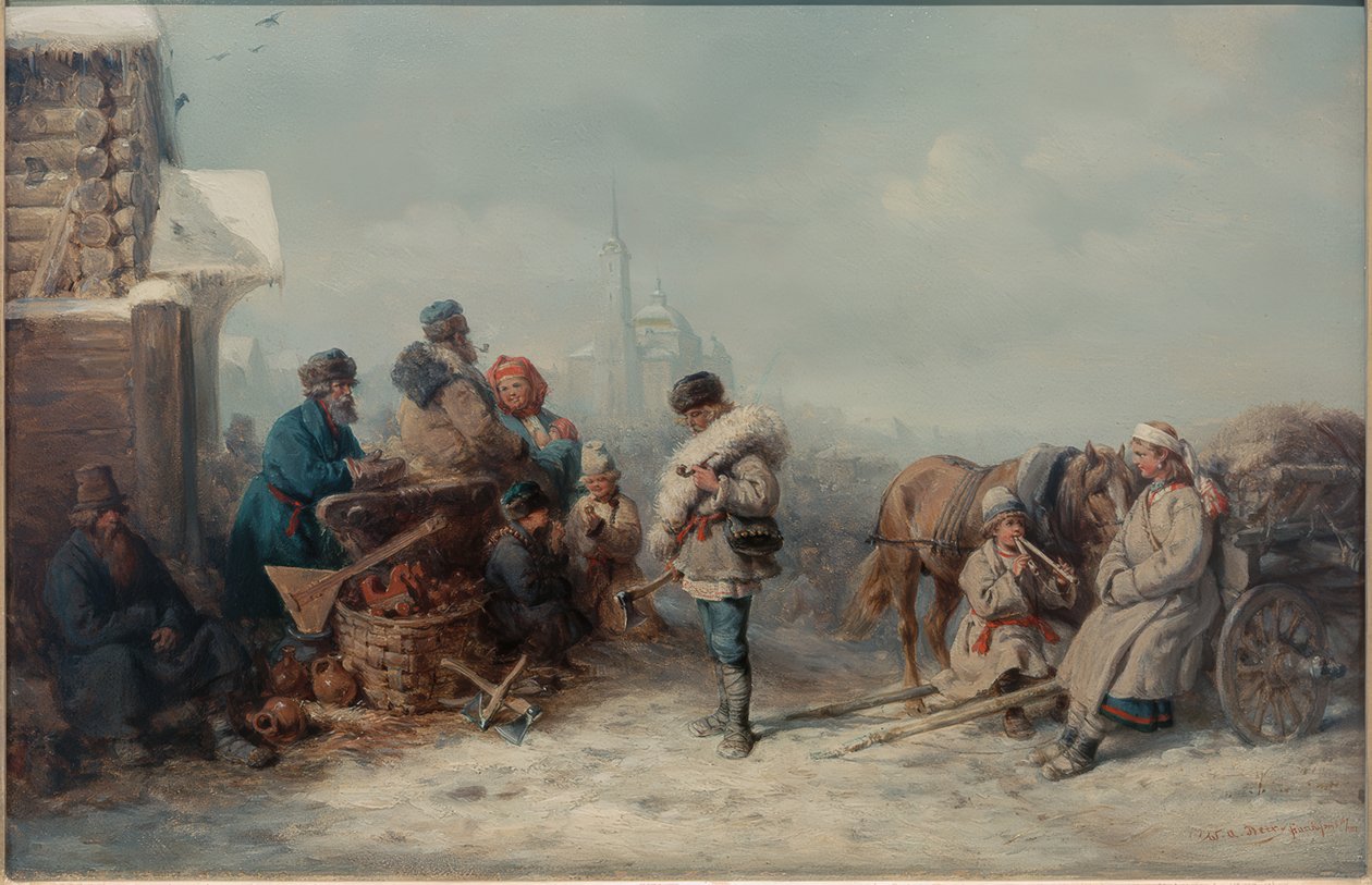 Messe i Jelna i Smolensk Governorate af Wilhelm Amandus Beer