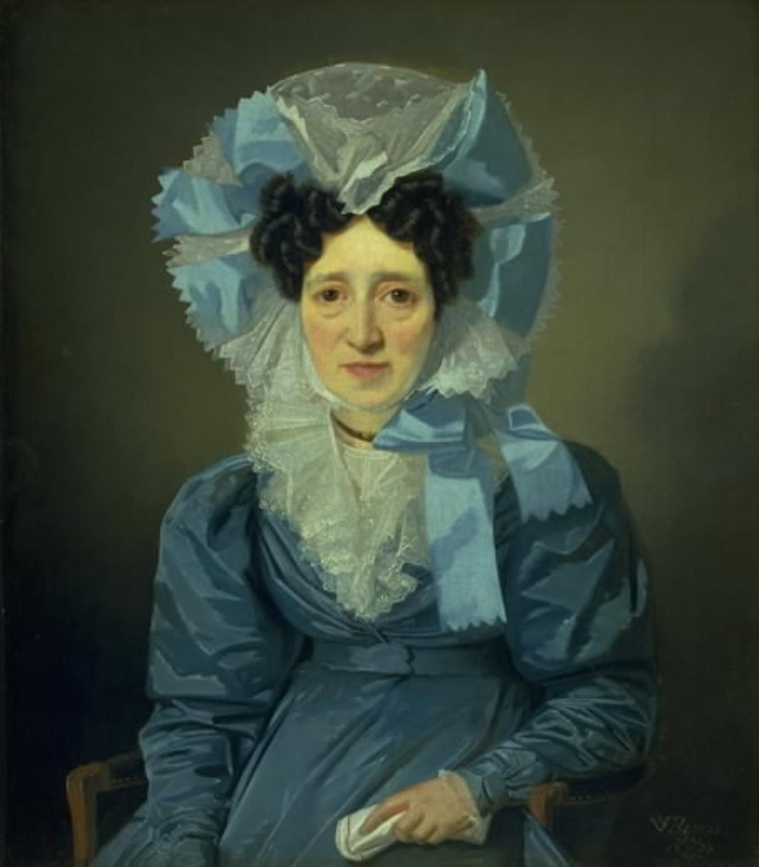Cathrine von Halle, født Nathanson af Wilhelm Bendz