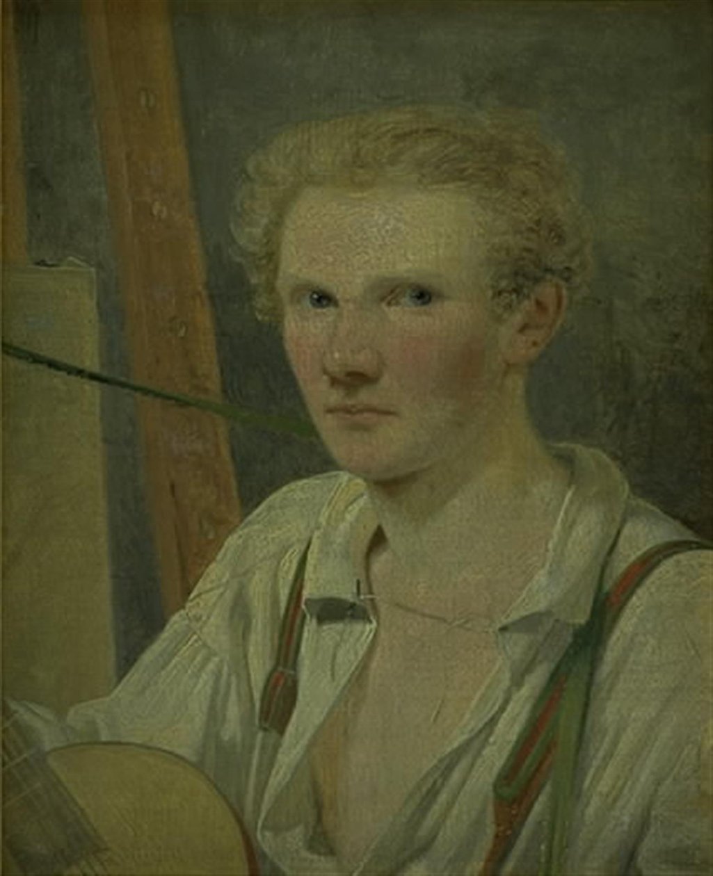 Selvportræt af Wilhelm Bendz