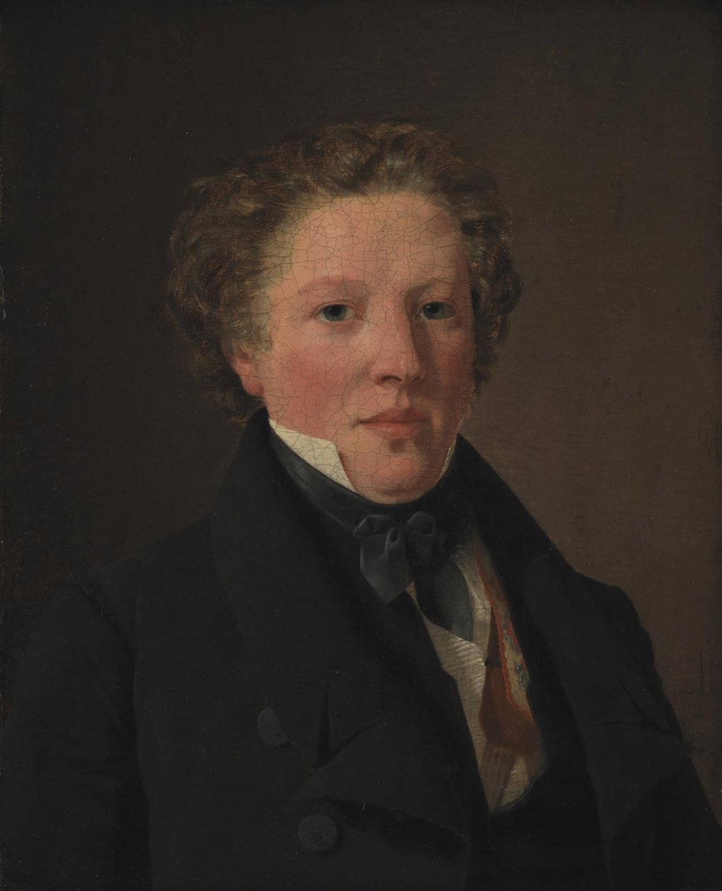 The Actor Christoffer Hvid af Wilhelm Bendz
