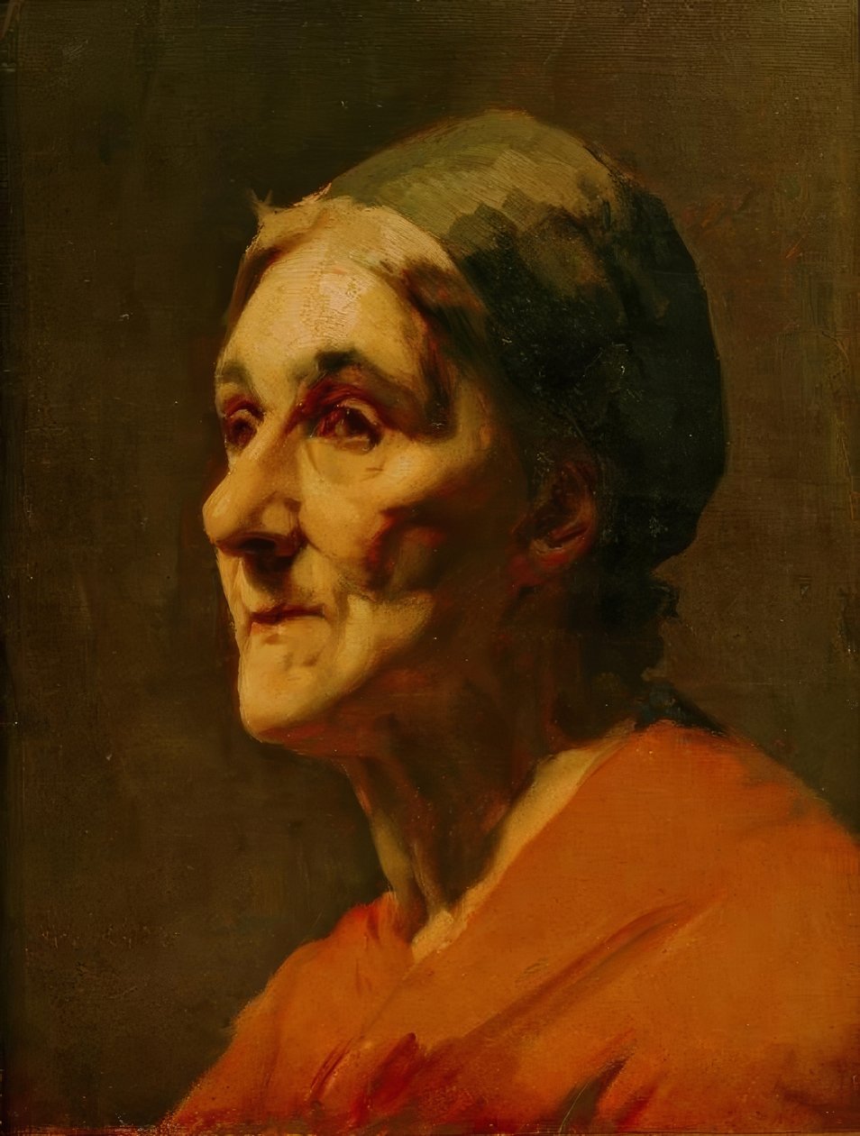 Gammel dame af Wilhelm Busch