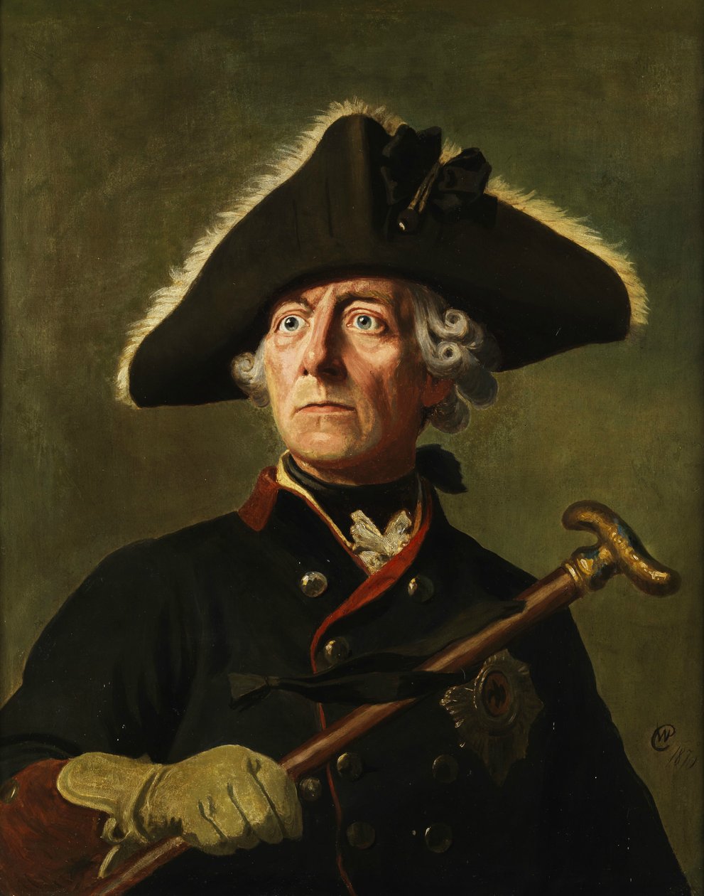 Frederick ii campenhausen af Wilhelm Camphausen