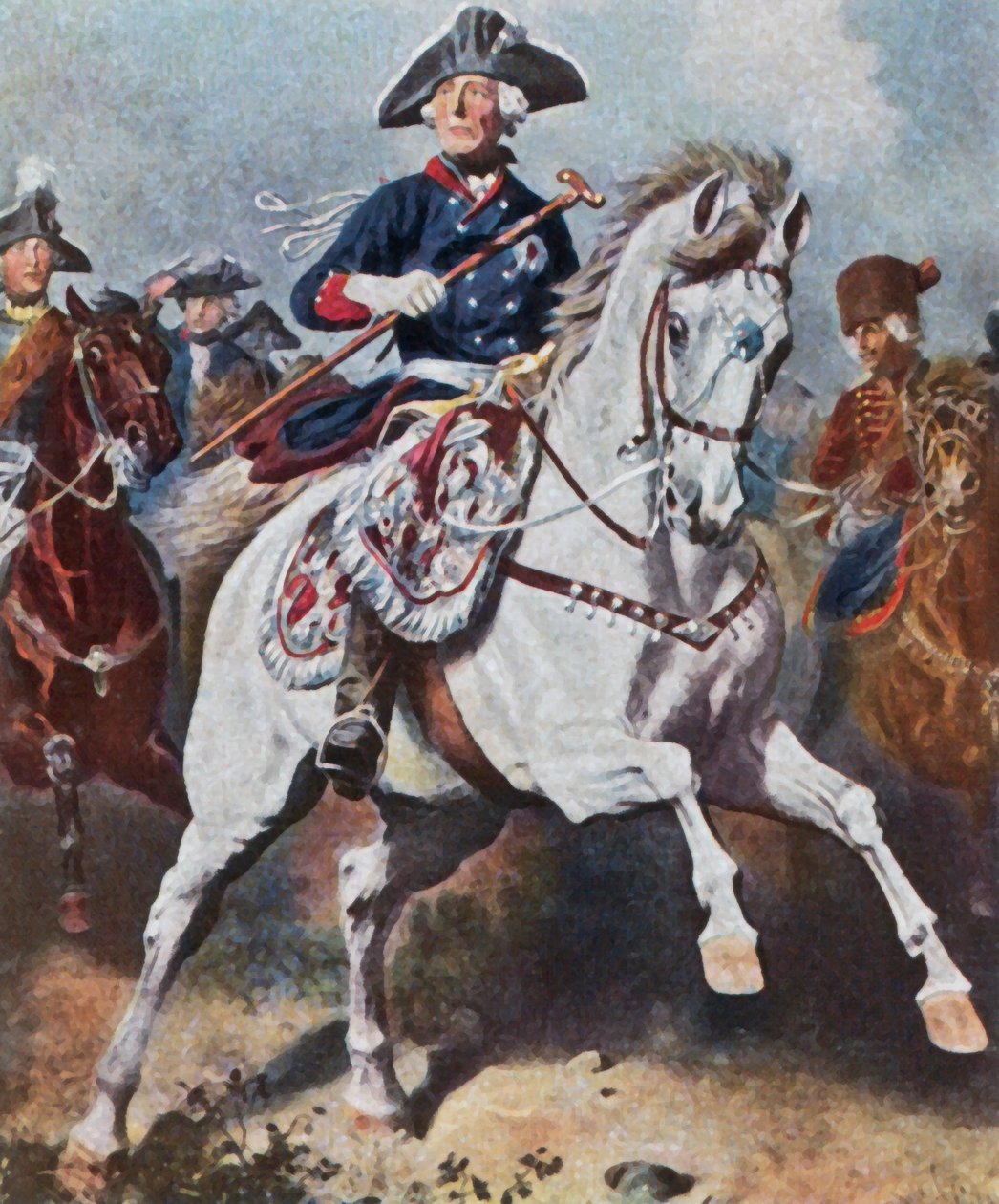 Kampens konge af Wilhelm Camphausen