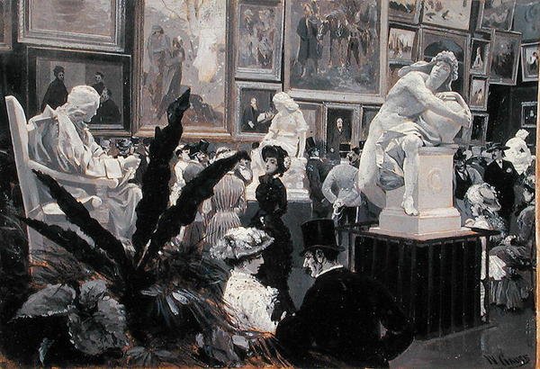 På den internationale kunstudstilling i Wien i 1882 af Wilhelm Gause