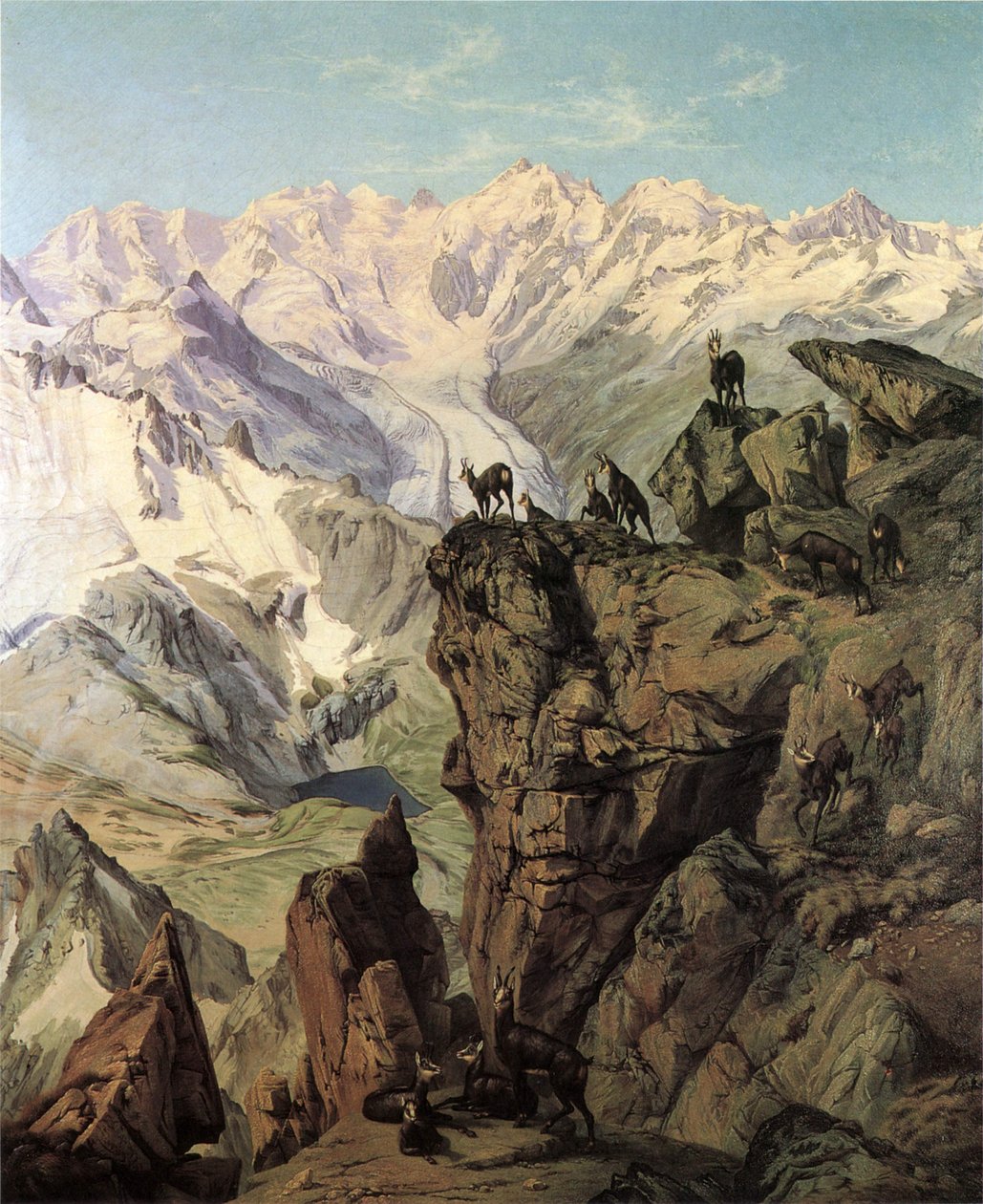 Georgy Bernina -gruppe med vaskeskind af Wilhelm Georgy