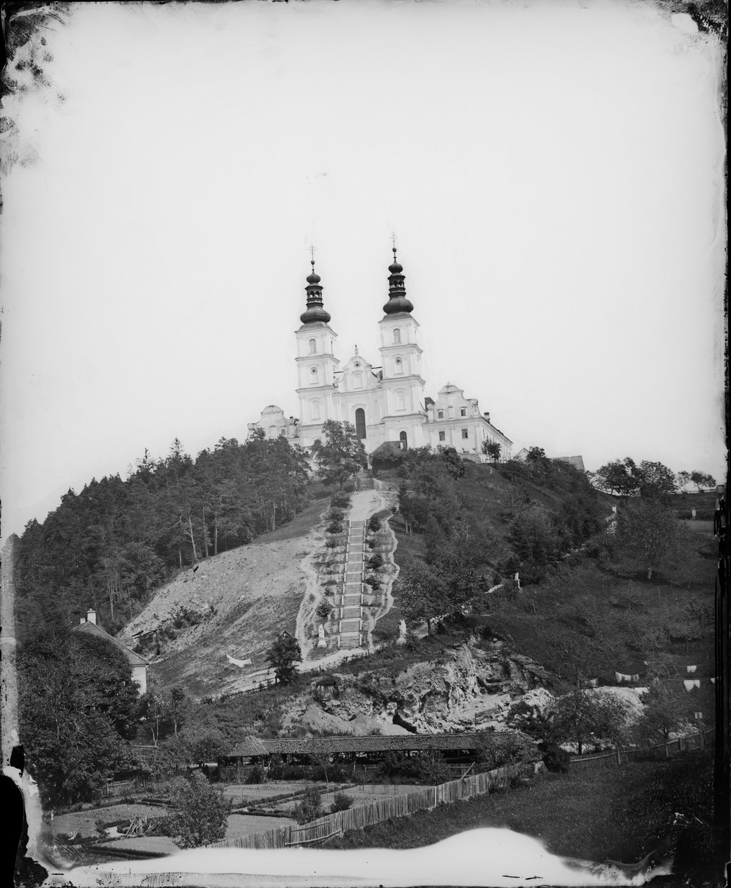 Basilikaen Mary comfort i Mariatrost nær Graz af Wilhelm J. Burger