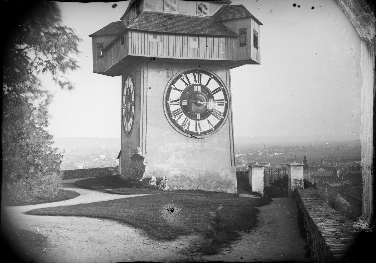 Klokketårnet i Graz af Wilhelm J. Burger