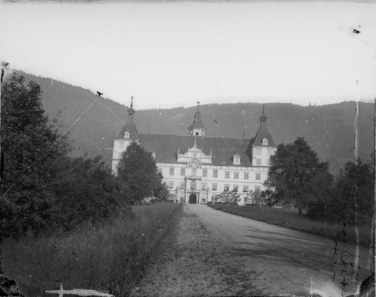 Eggenberg Slot i Eggenberg nær Graz af Wilhelm J. Burger