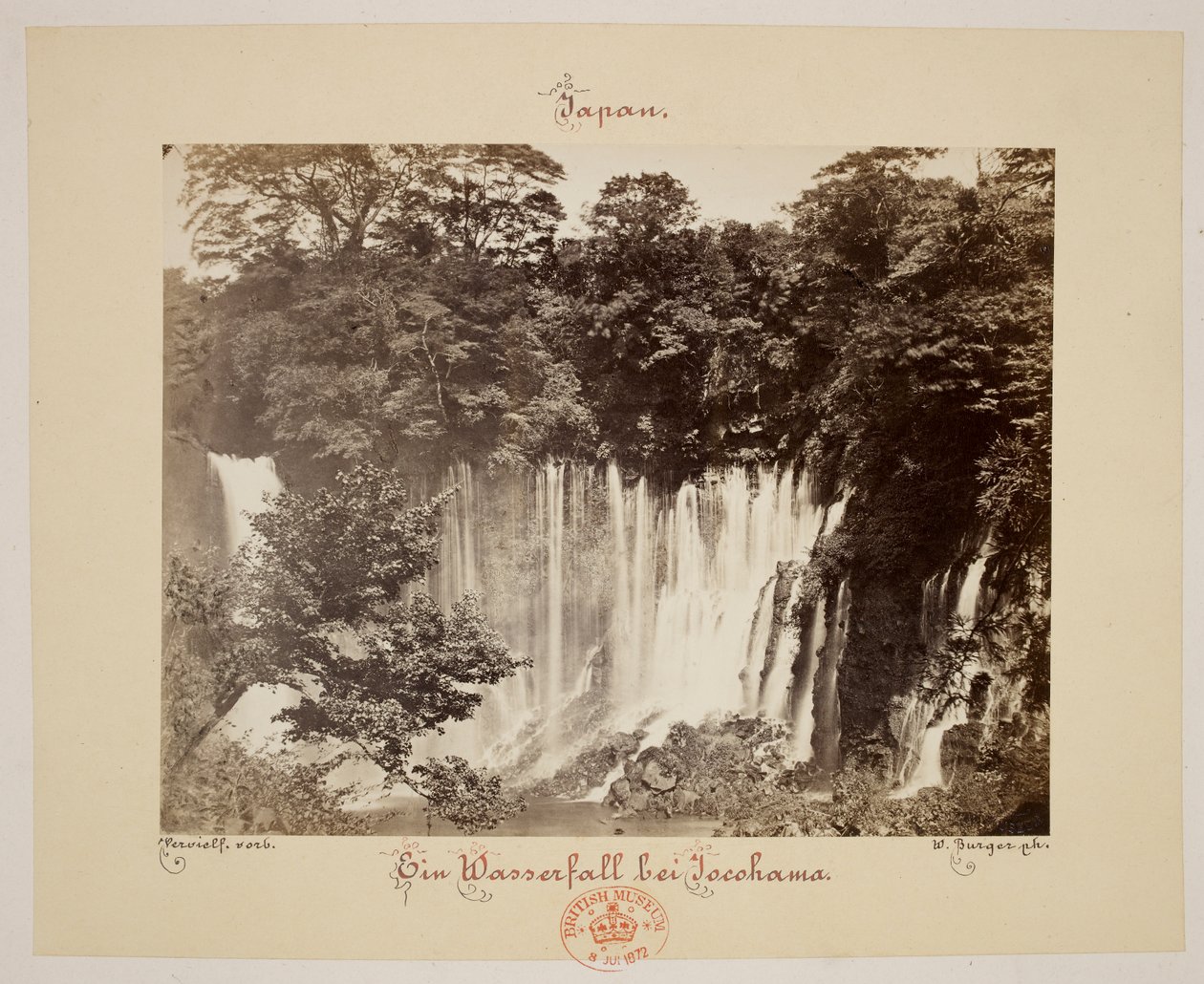 Vandfald i Yokohama. af Wilhelm J. Burger