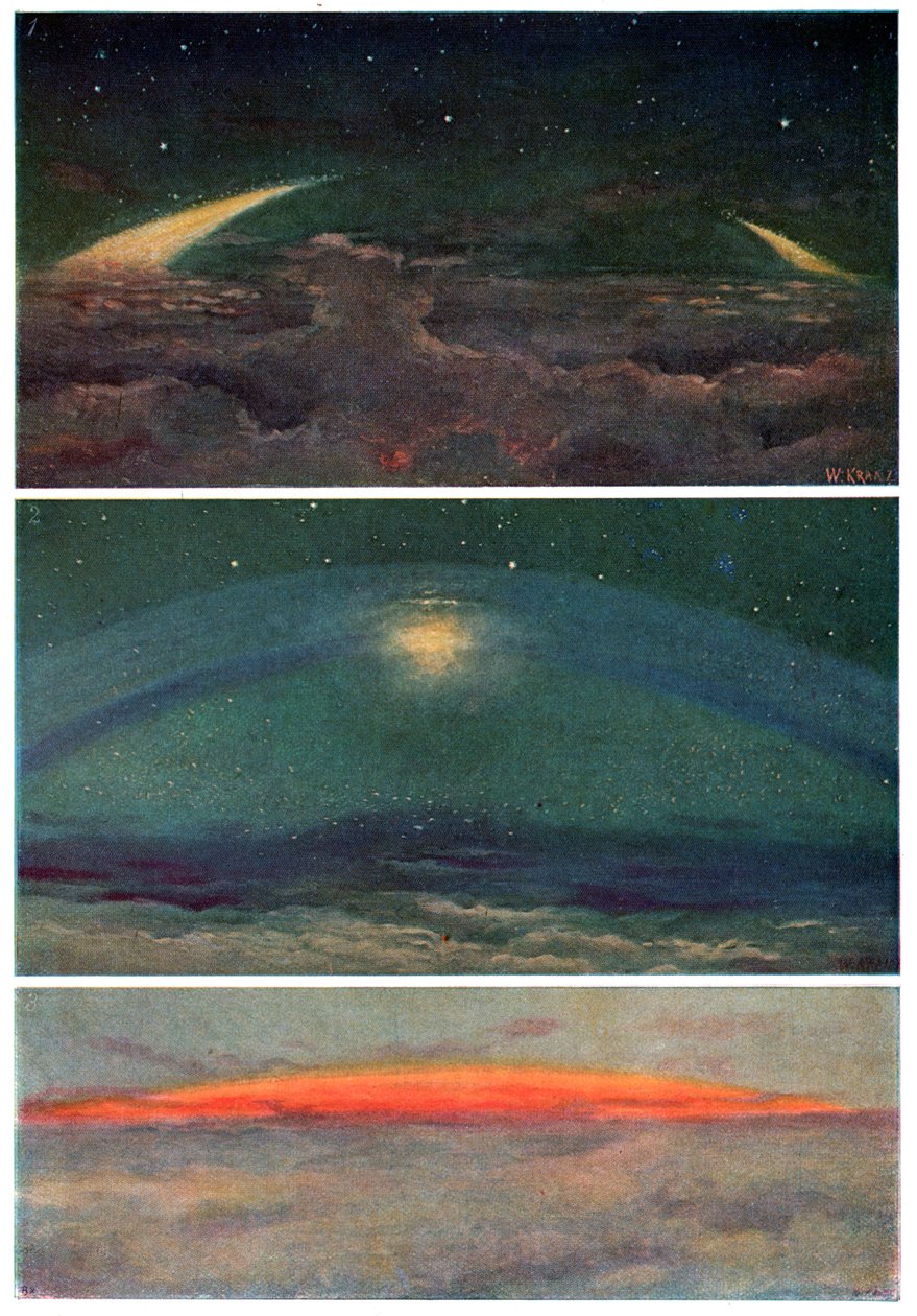 Ringe på planeten Saturn, ca. 1880 (kobberstik) af Wilhelm Kranz