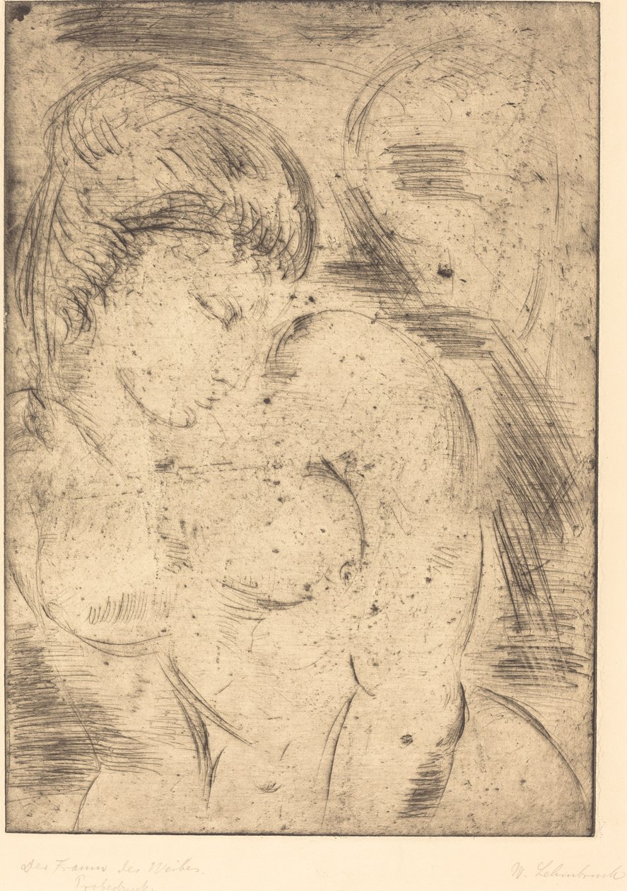 Kvindens drøm af Wilhelm Lehmbruck
