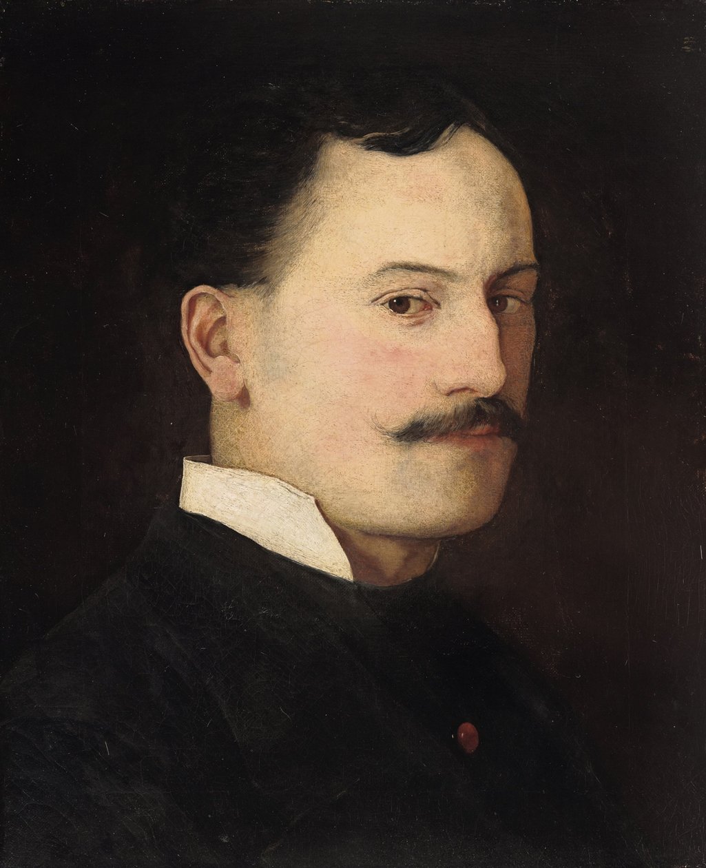 Maleren Julius Bodenstein af Wilhelm Maria Hubertus Leibl