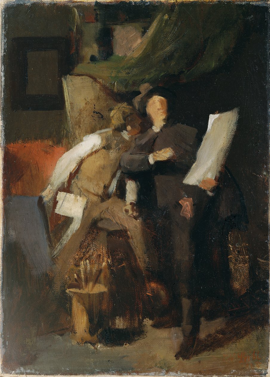 Kritikerne af Wilhelm Maria Hubertus Leibl