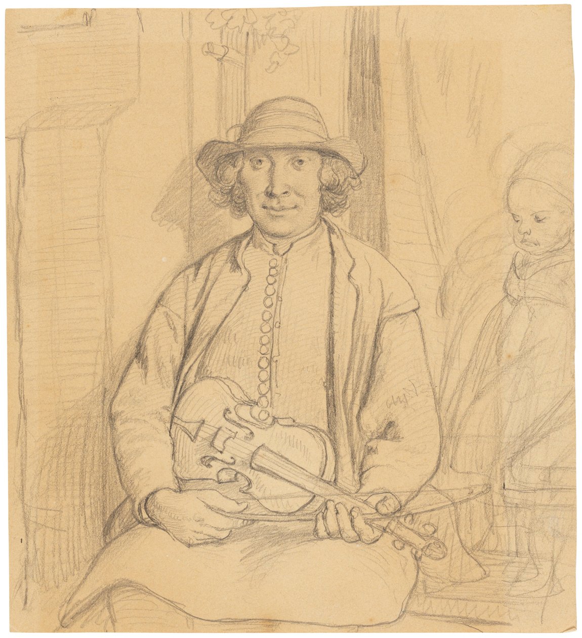 En svensk folkemusiker af Wilhelm Marstrand