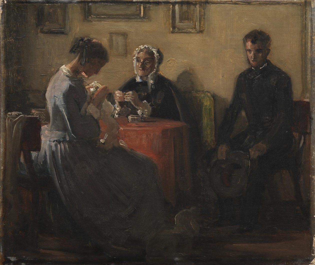 Frierens besøg af Wilhelm Marstrand