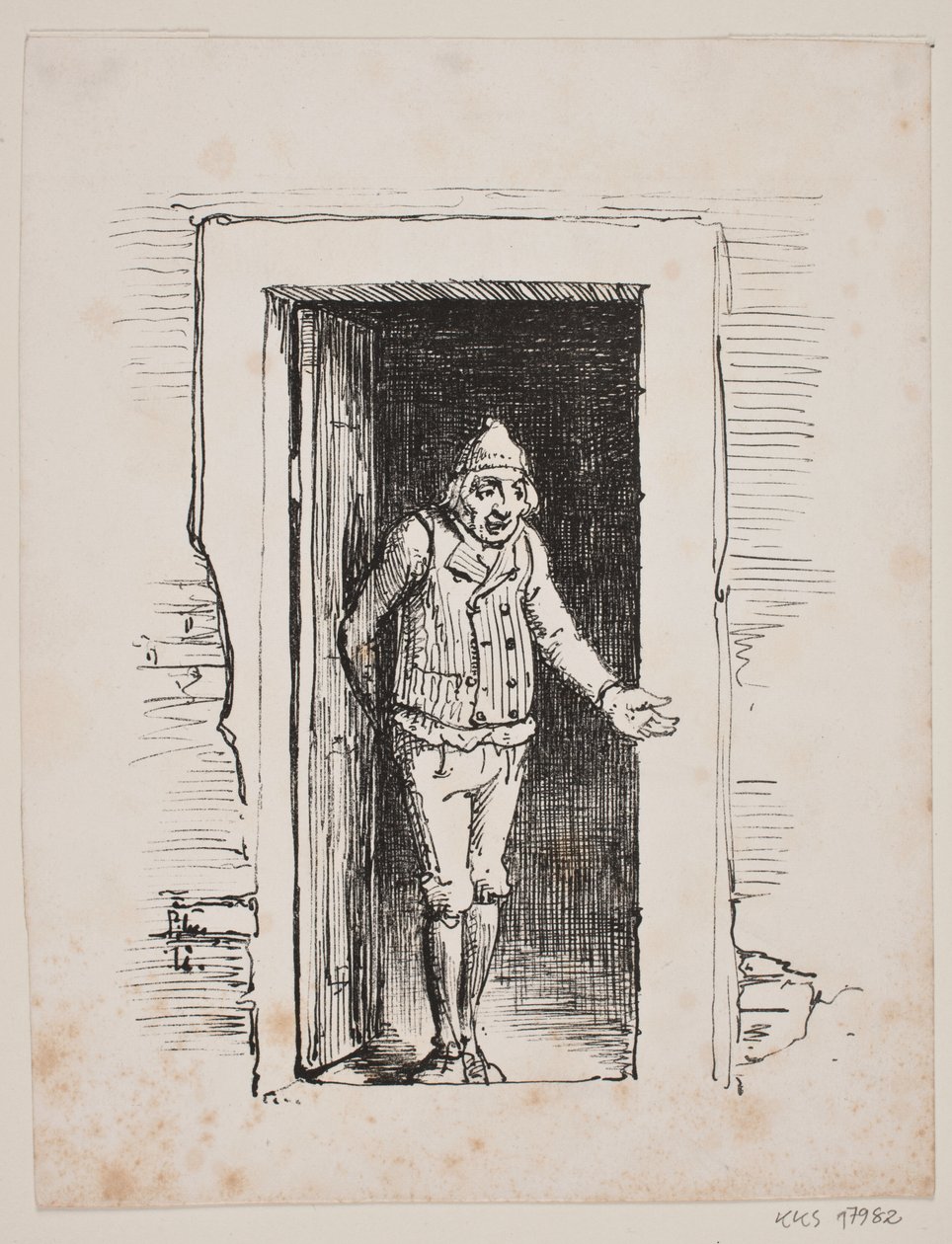 Hønsene fodres af Wilhelm Marstrand