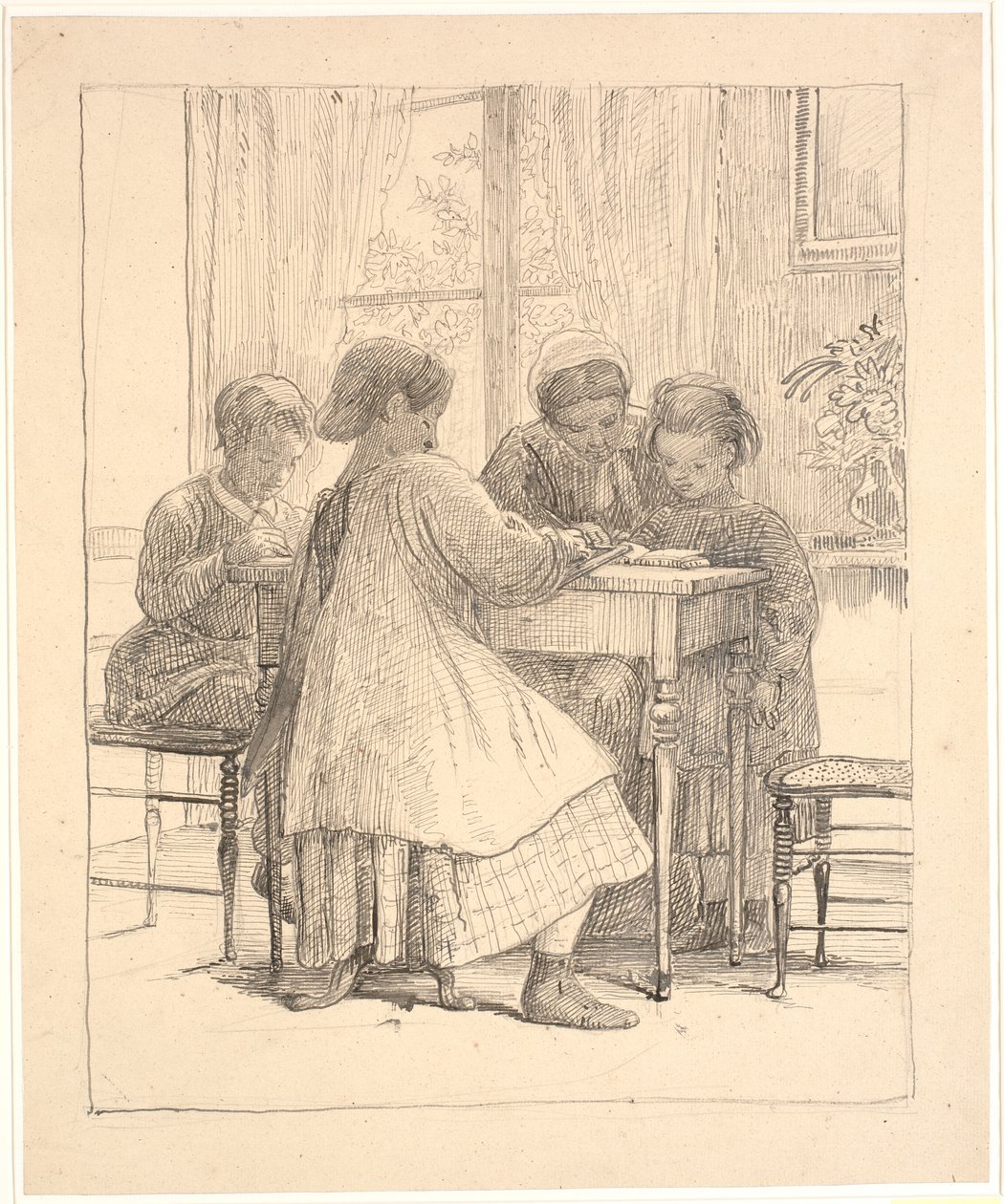 Lektielæsning af Wilhelm Marstrand