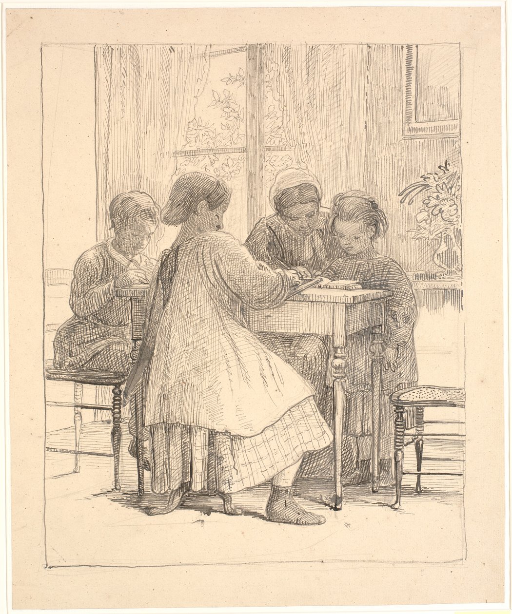 Lektielæsning af Wilhelm Marstrand